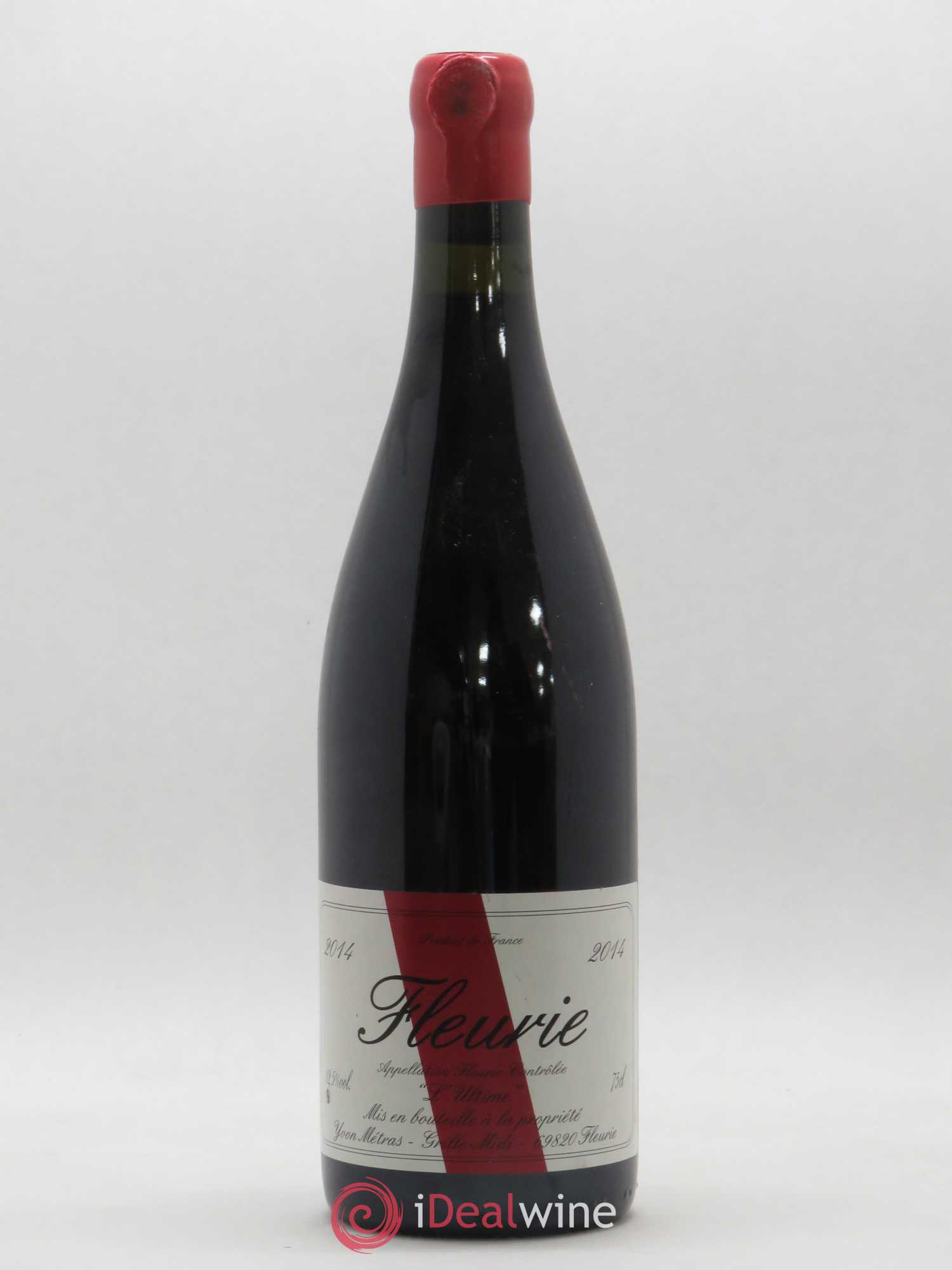 Fleurie l'Ultime Yvon Métras 2014 - Lot de 1 bouteille - 0