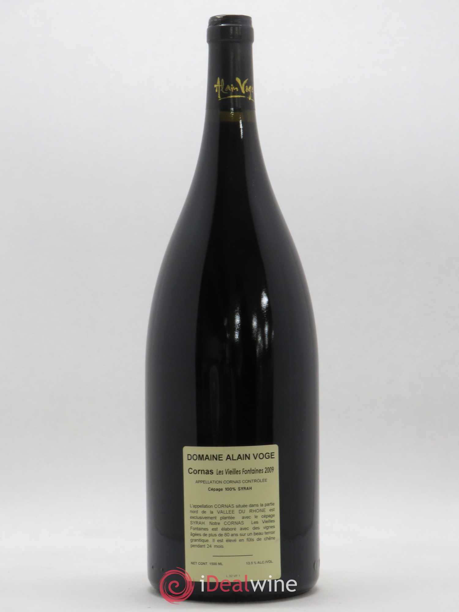 Cornas Les Vieilles Fontaines Alain Voge (Domaine) 2009 - Lot de 1 magnum - 1
