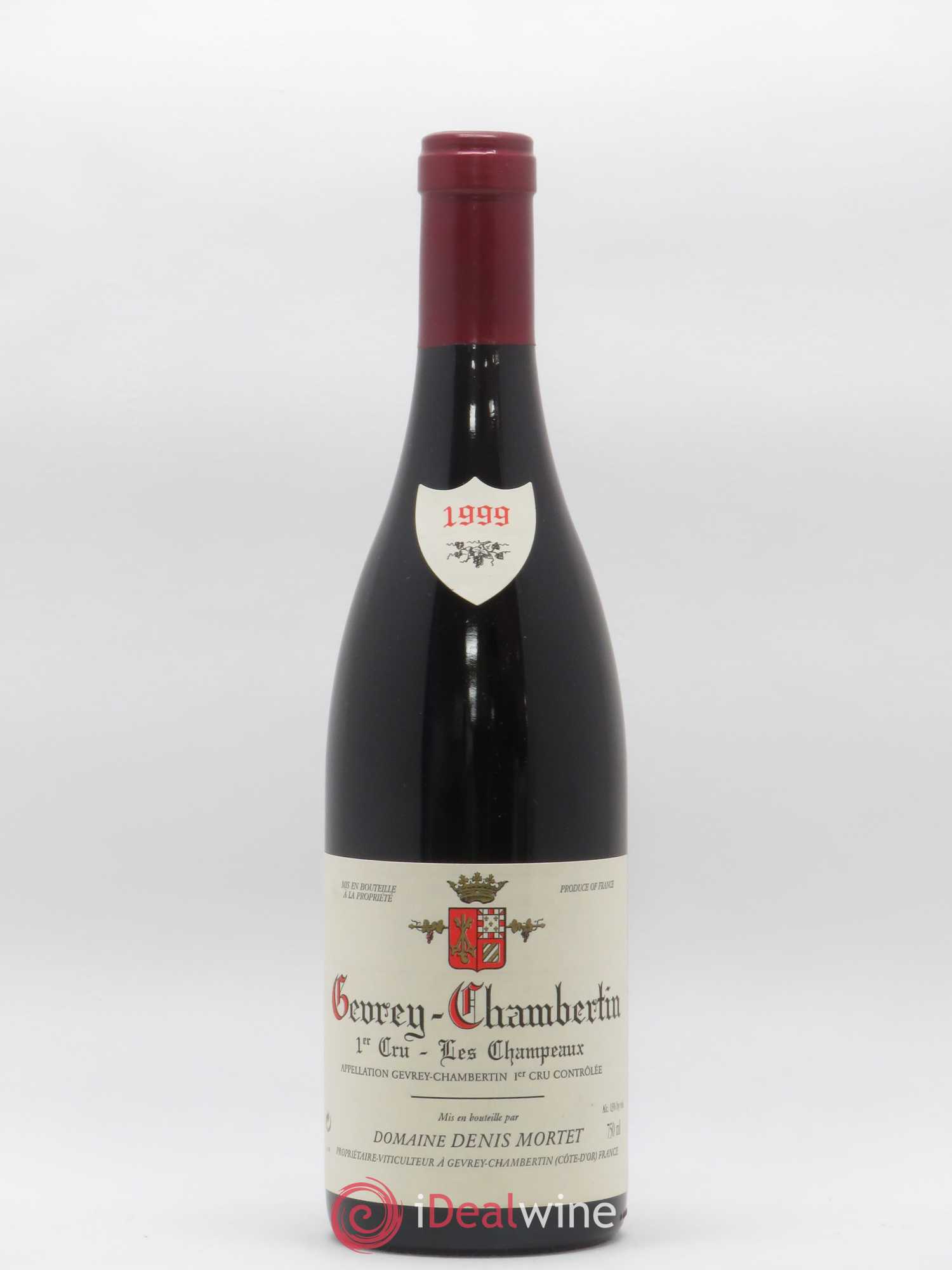 Gevrey-Chambertin 1er Cru Les Champeaux Denis Mortet (Domaine) 1999 - Lot de 1 bouteille - 0