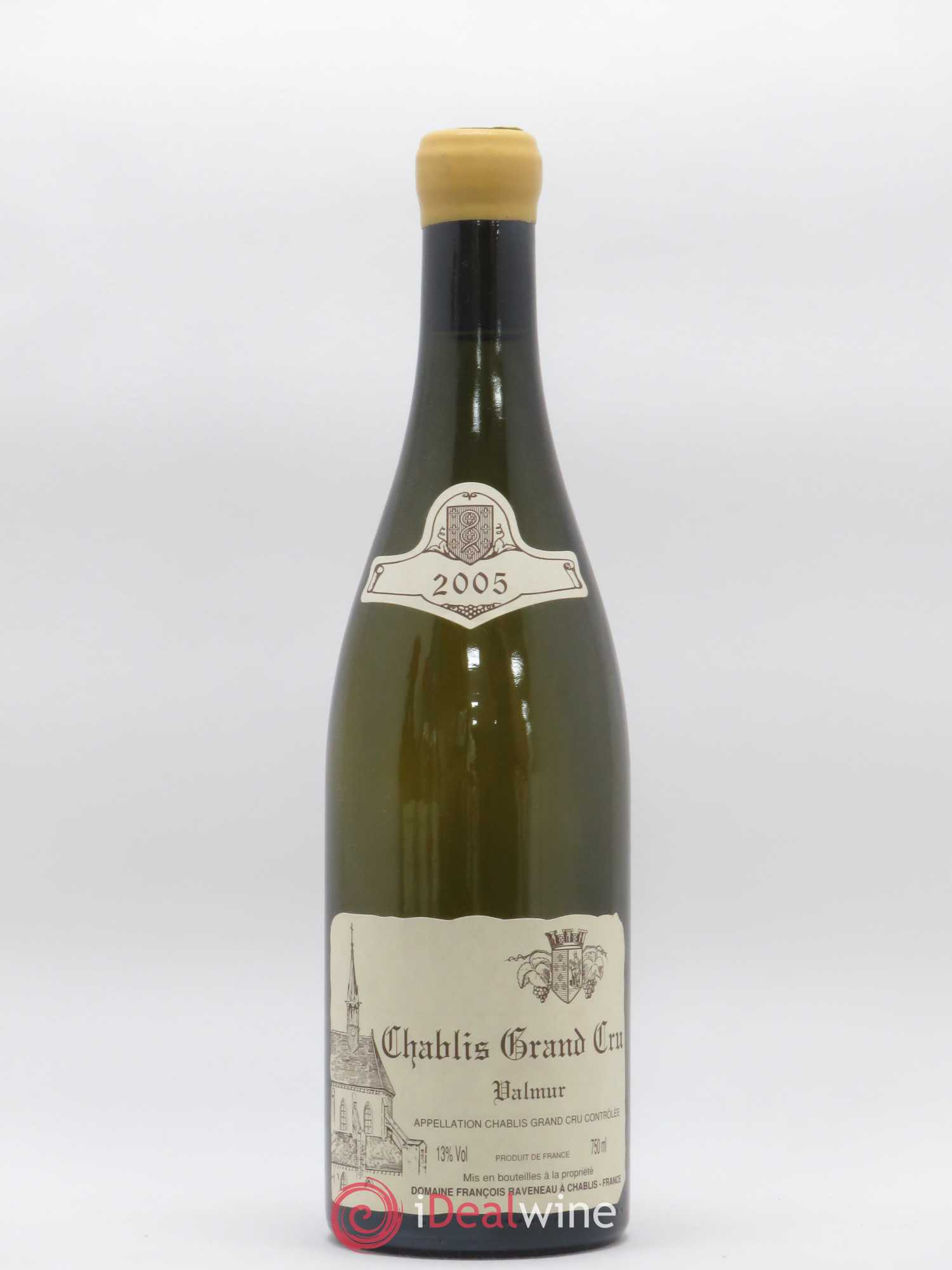 Chablis Grand Cru Valmur Raveneau (Domaine) 2005 - Lot de 1 bouteille - 0