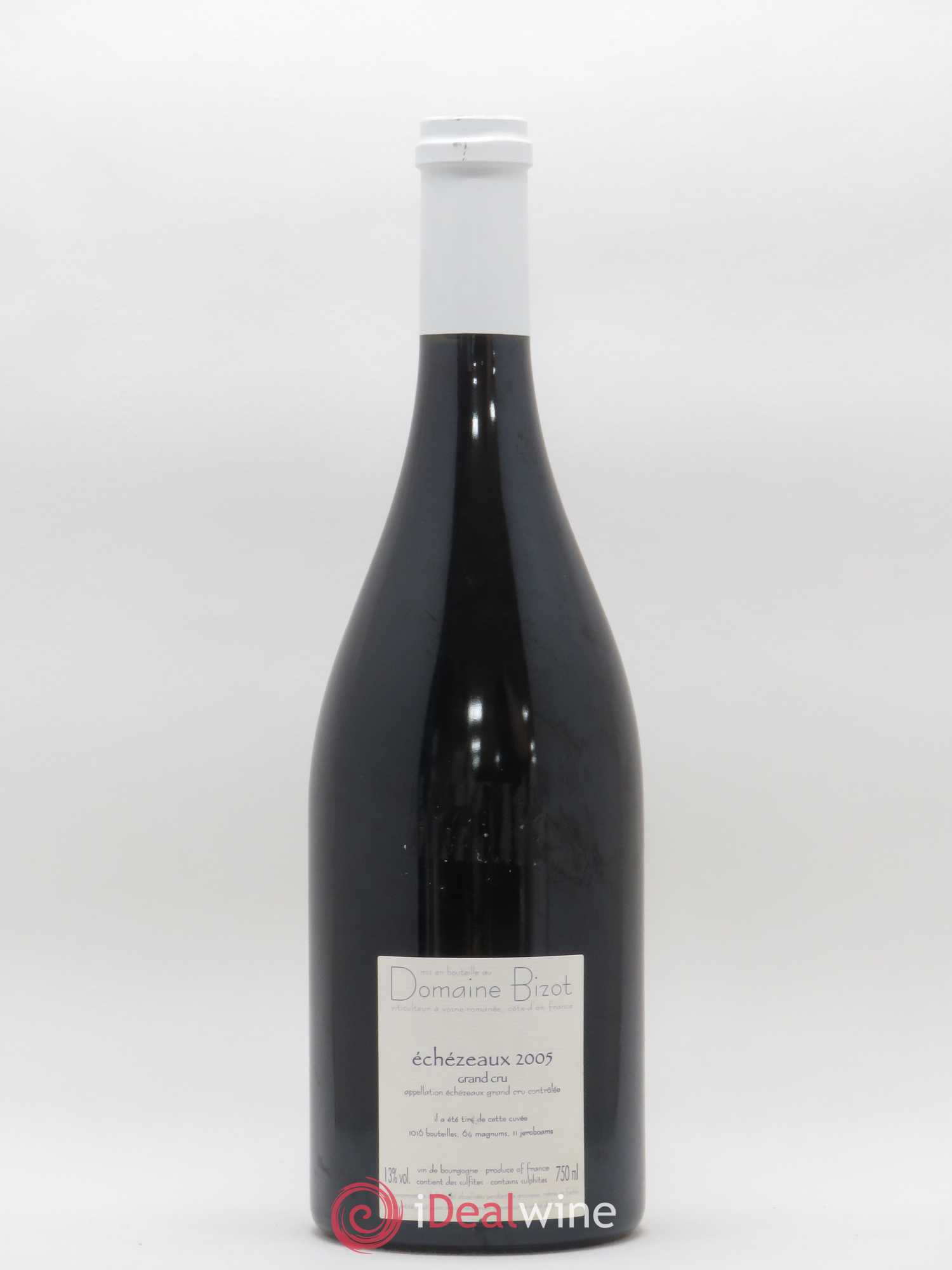 Echezeaux Grand Cru Bizot (Domaine) 2005 - Lot de 1 bouteille - 1
