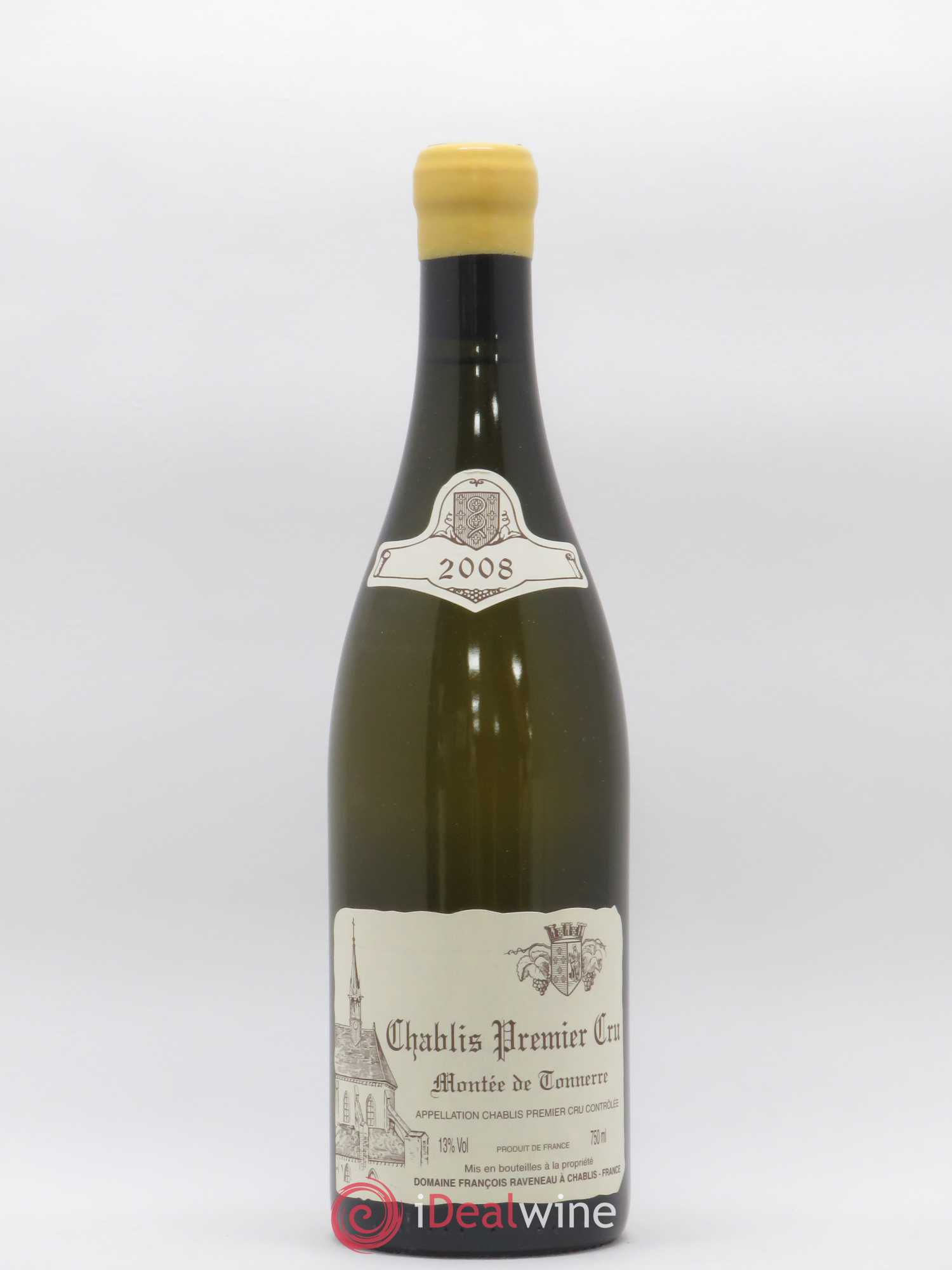 Chablis 1er Cru Montée de Tonnerre Raveneau (Domaine) 2008 - Lot de 1 bouteille - 0
