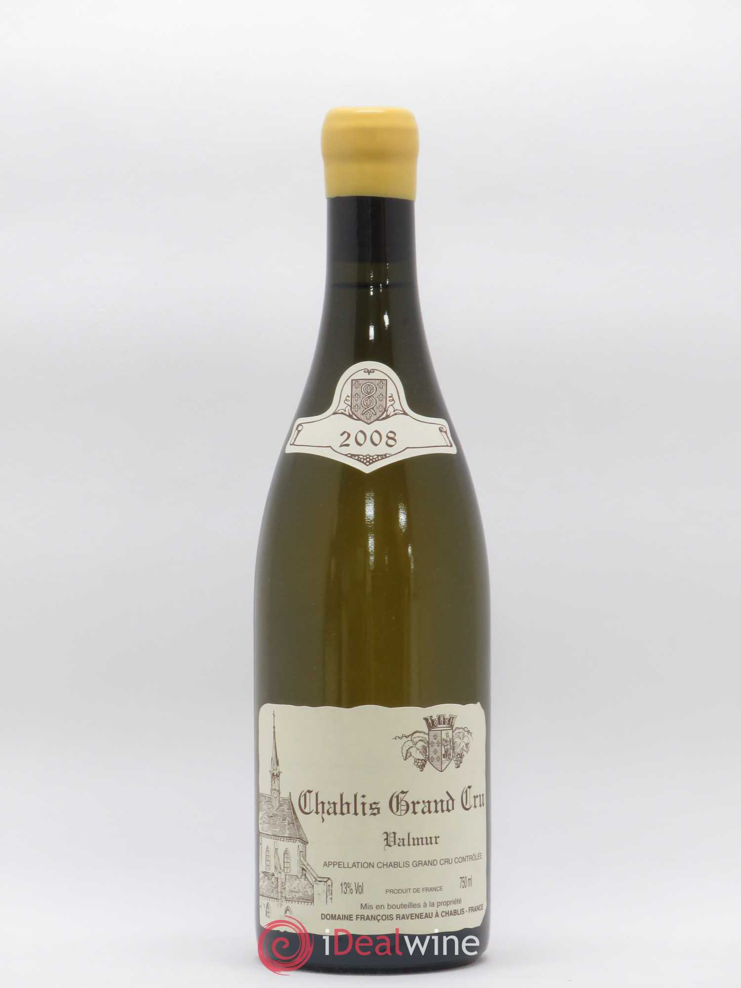 Chablis Grand Cru Valmur Raveneau (Domaine) 2008 - Lot de 1 bouteille - 0