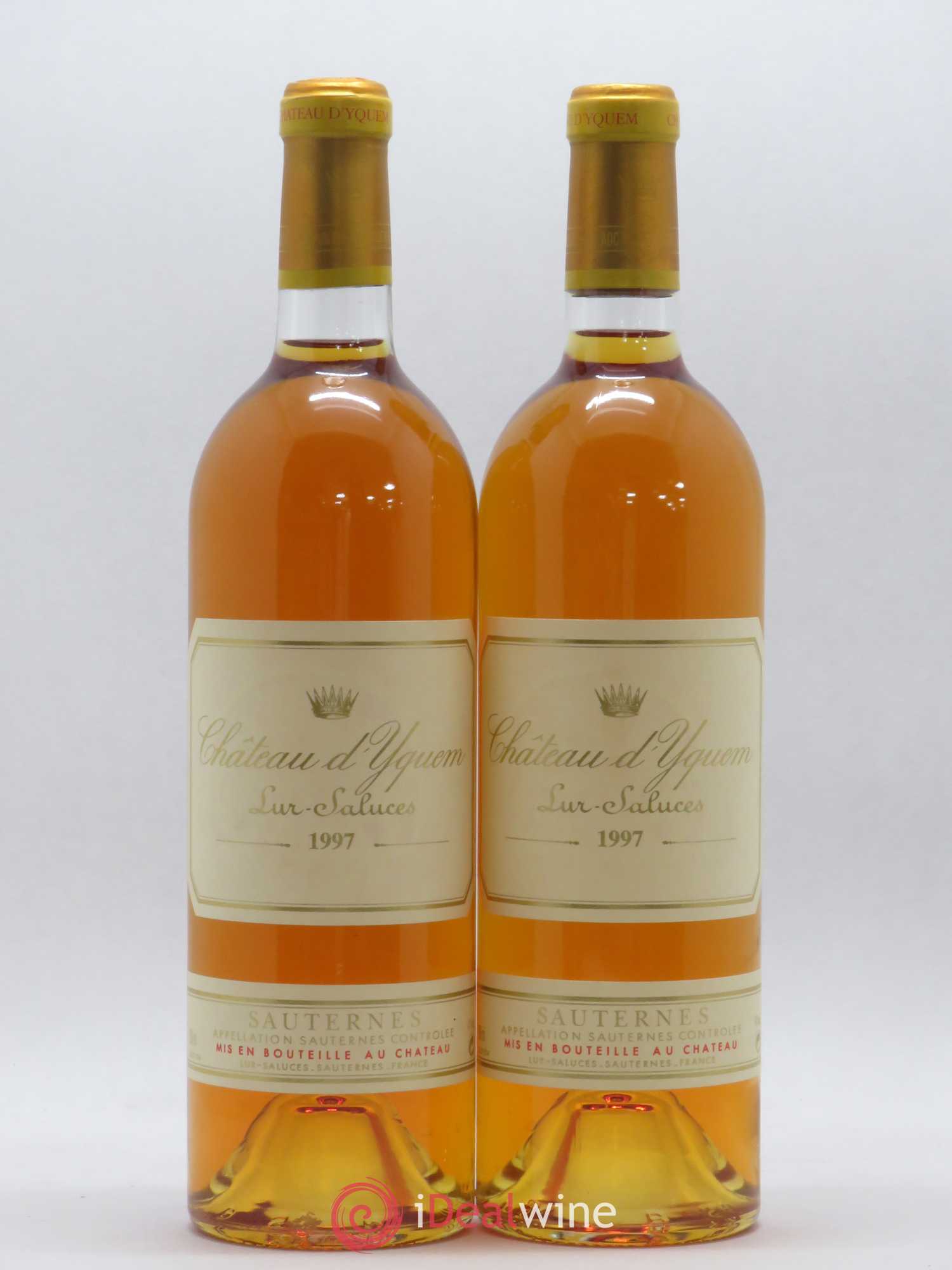Château d' Yquem 1er Cru Classé Supérieur 1997 - Lotto di 2 bottiglie - 0