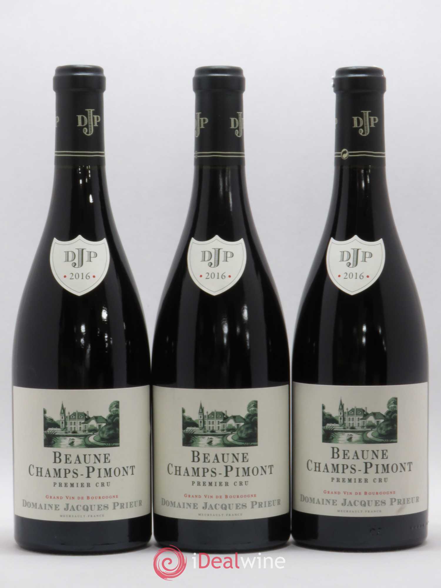 Beaune 1er Cru Champs-Pimont Jacques Prieur (Domaine) 2016 - Lot de 3 bouteilles - 0