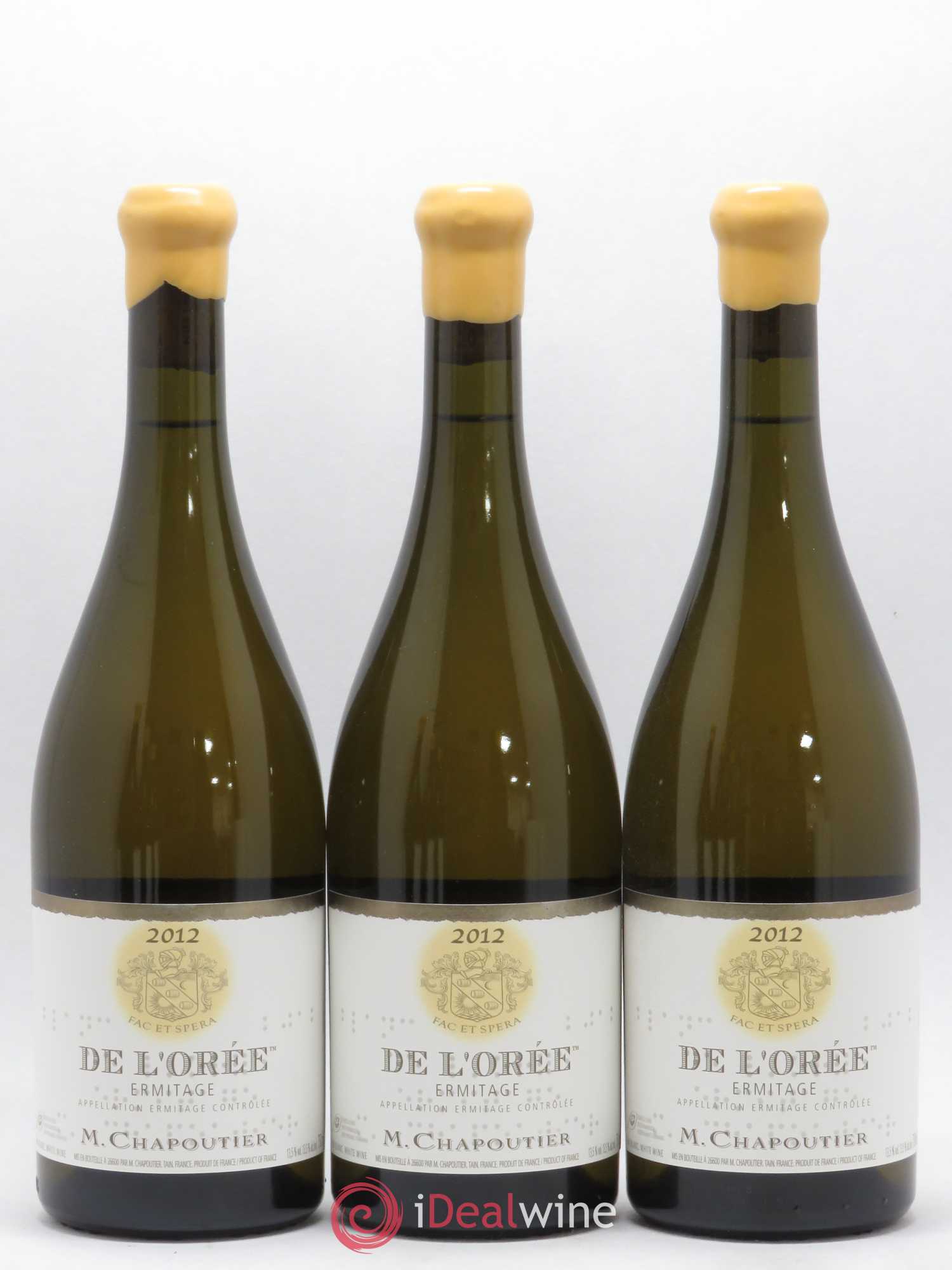 Hermitage Ermitage de l'Orée Chapoutier 2012 - Lot de 6 bouteilles - 1