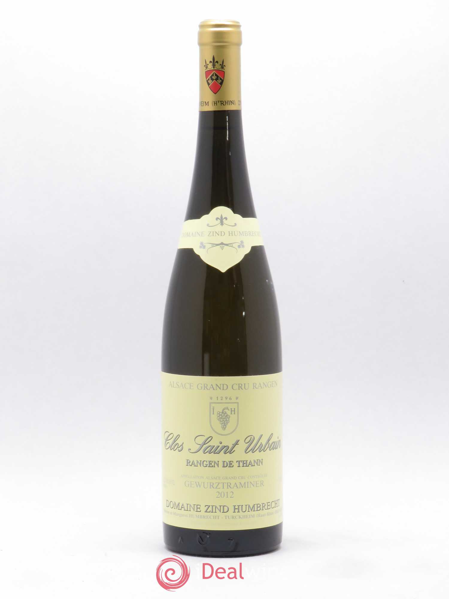 Alsace Gewurztraminer Grand Cru Rangen de Thann Clos Saint Urbain Zind-Humbrecht (Domaine) 2012 - Lot de 1 bouteille - 0