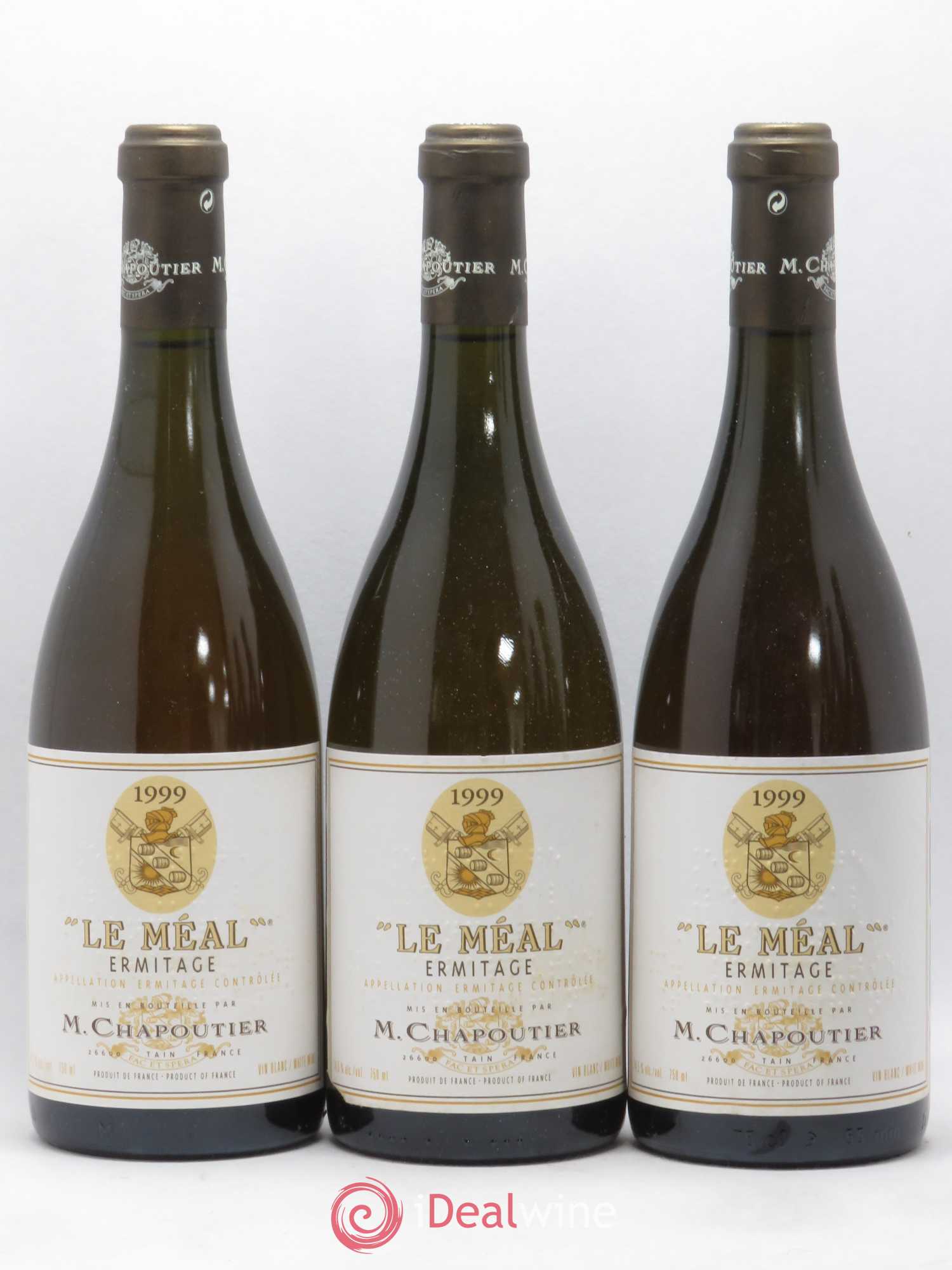 Hermitage Ermitage Le Méal Chapoutier 1999 - Lot de 6 bouteilles - 1
