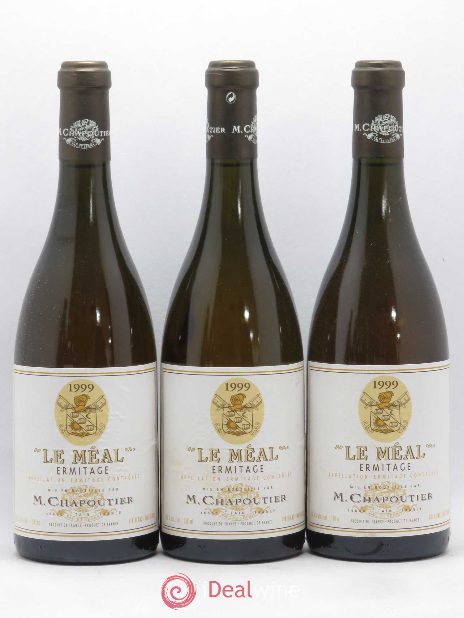 Hermitage Ermitage Le Méal Chapoutier 1999 - Lot de 6 bouteilles - 2