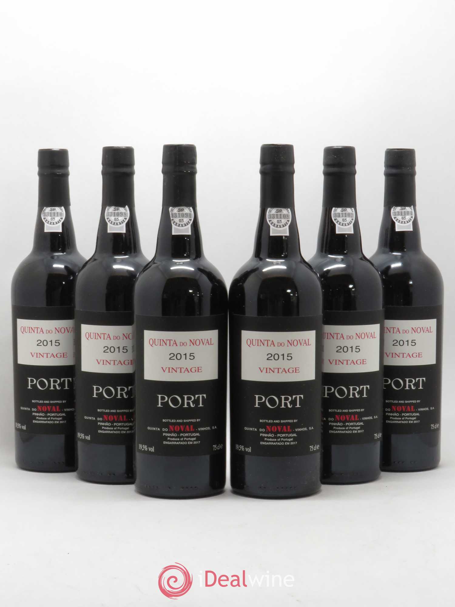 Porto Quinta Do Noval Vintage 2015 - Lot de 6 bouteilles - 0