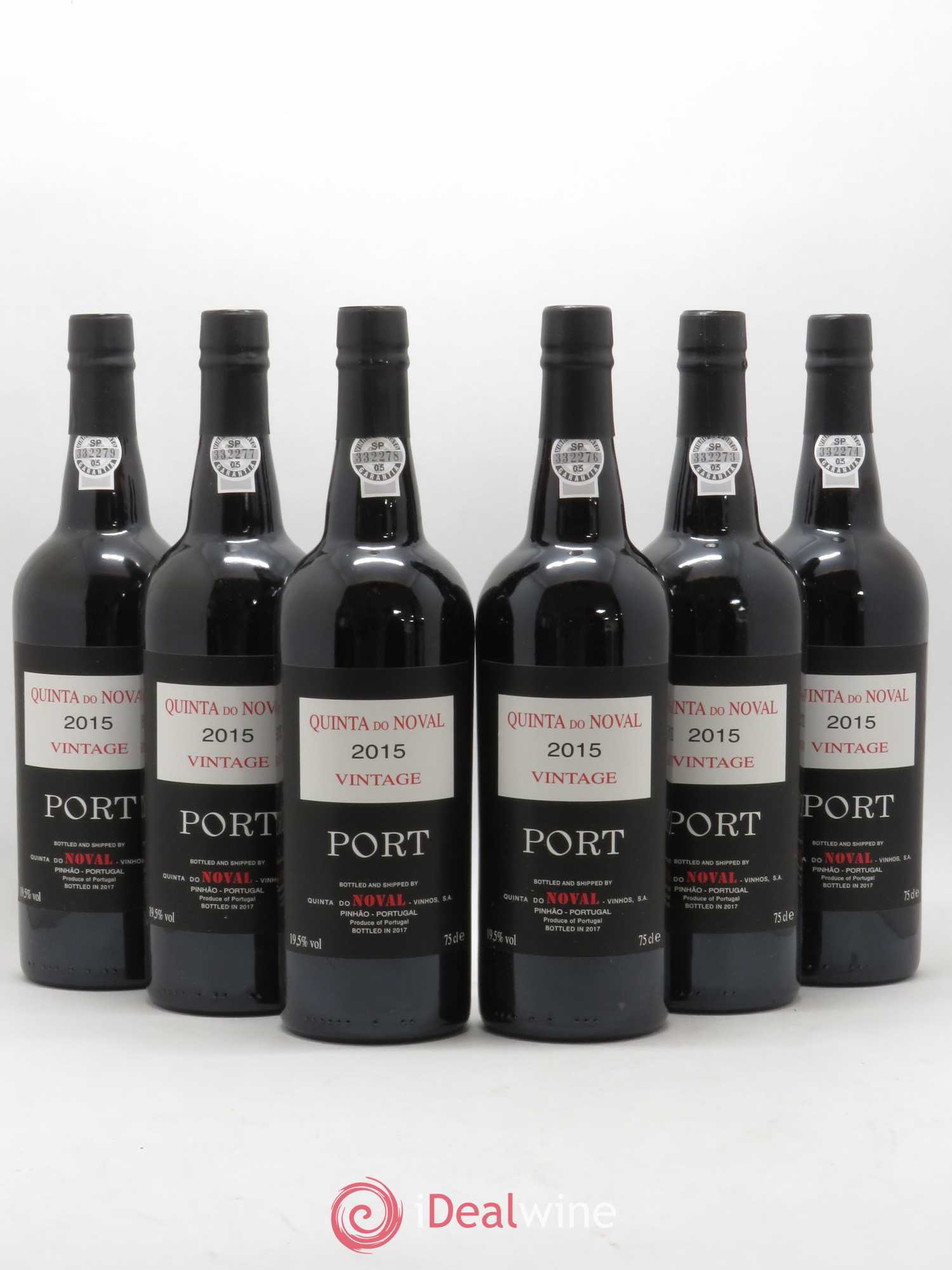 Porto Quinta Do Noval Vintage 2015 - Lot de 6 bouteilles - 0
