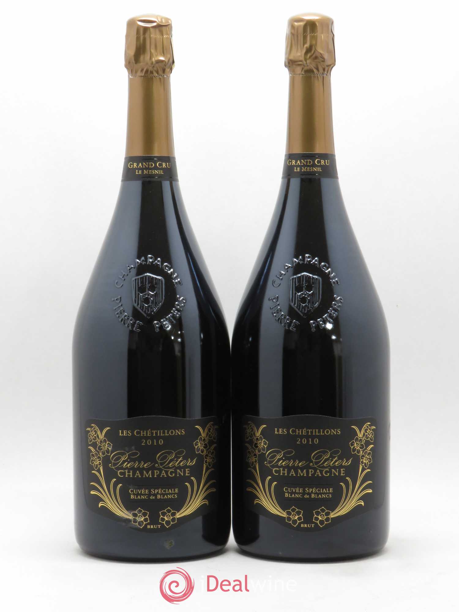 Cuvée Spéciale les Chétillons Blanc de Blancs Brut Pierre Péters 2010 - Lot de 2 magnums - 0