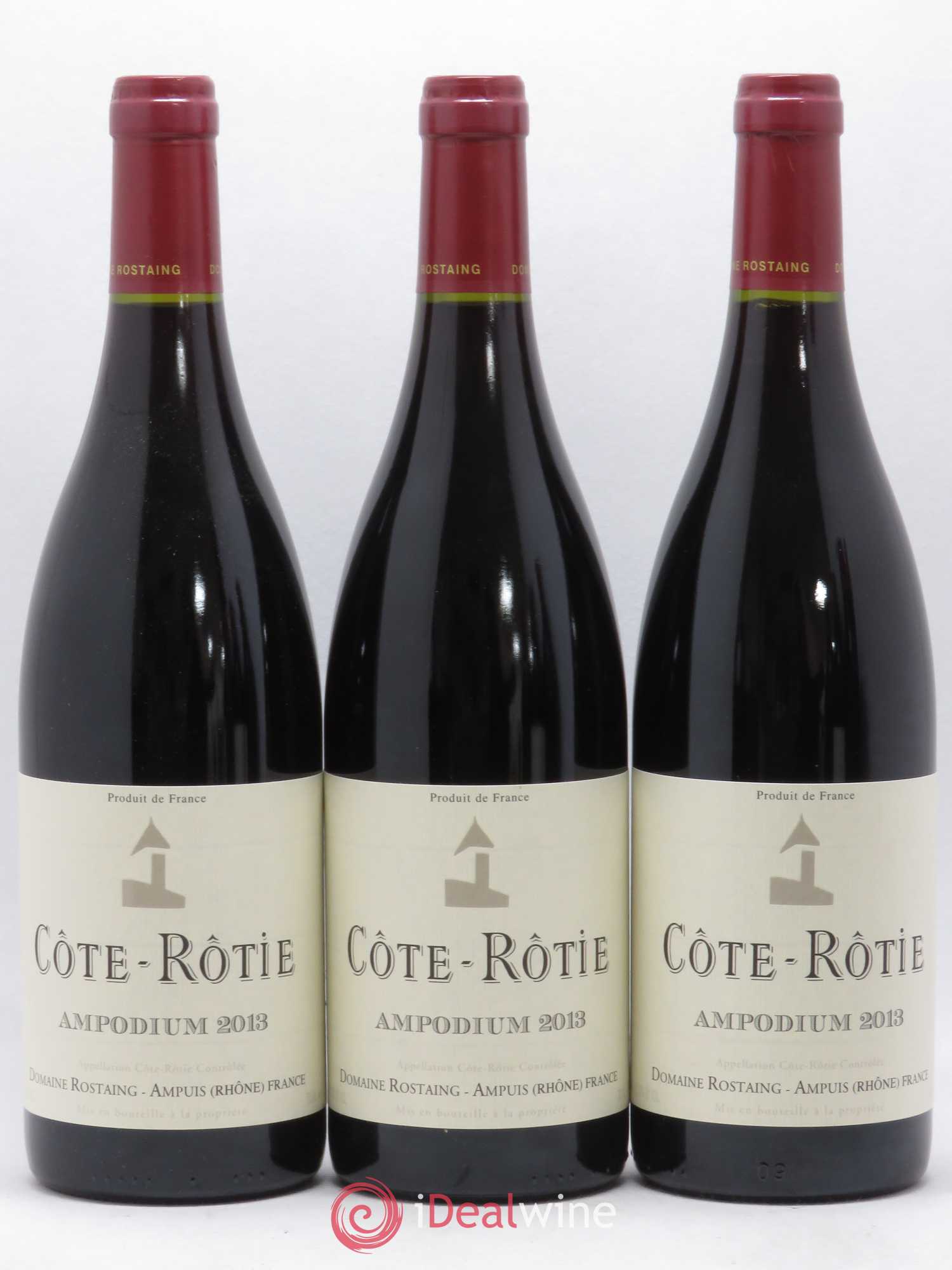 Côte-Rôtie Ampodium René Rostaing 2013 - Lotto di 3 bottiglie - 0