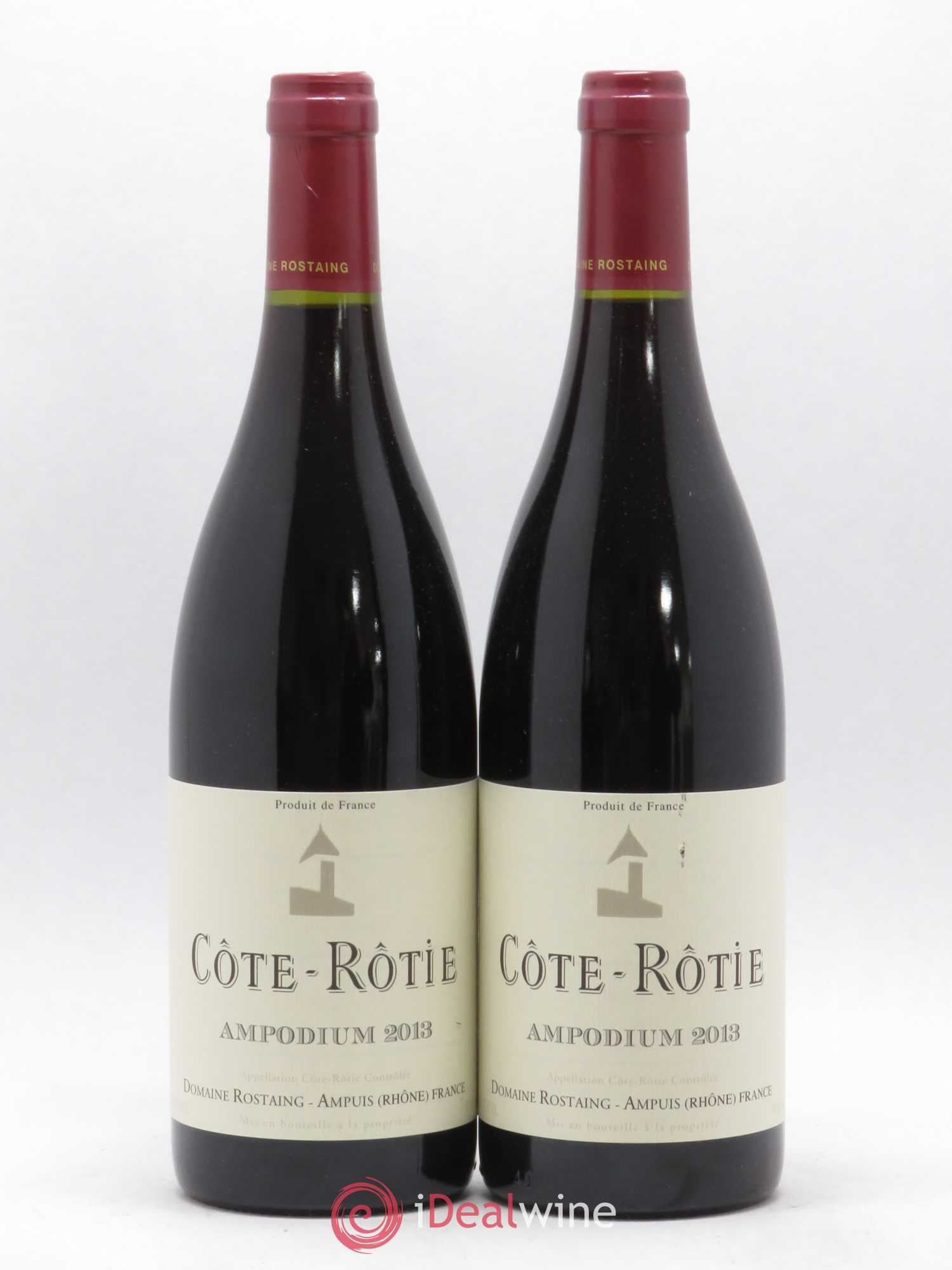 Côte-Rôtie Ampodium René Rostaing 2013 - Posten von 2 Flaschen - 0