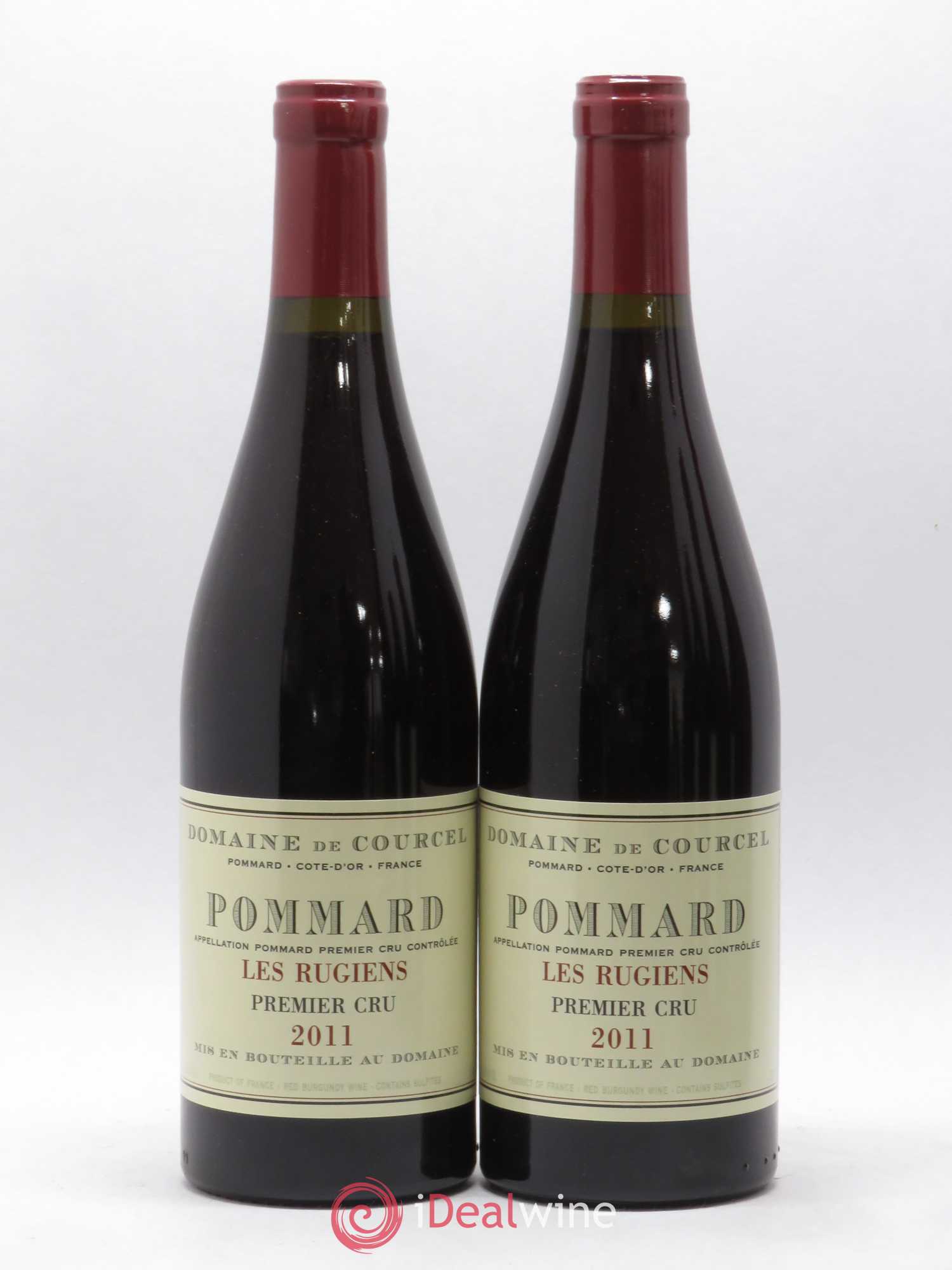 Pommard 1er Cru Les Rugiens de Courcel (Domaine) 2011 - Posten von 2 Flaschen - 0
