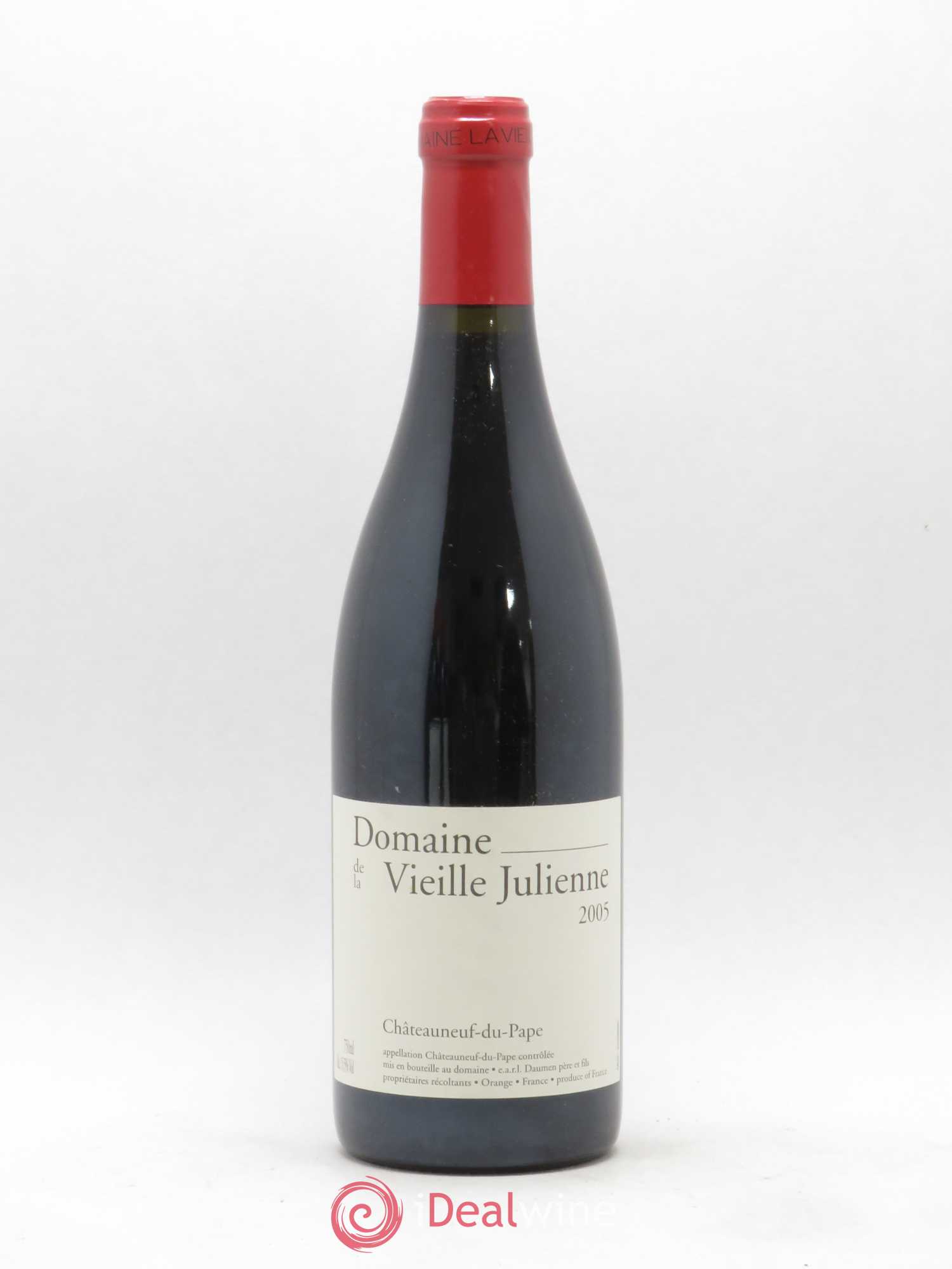 Châteauneuf-du-Pape Vieille Julienne (Domaine de la) Jean-Paul Daumen 2005 - Lot de 1 bouteille - 0