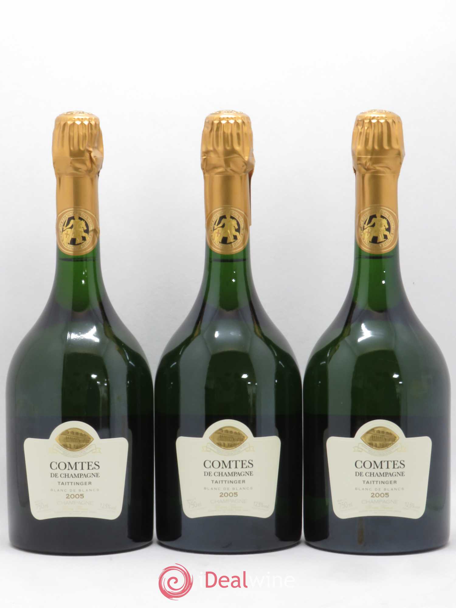 Comtes de Champagne Taittinger 2005 - Lot de 3 bouteilles - 0