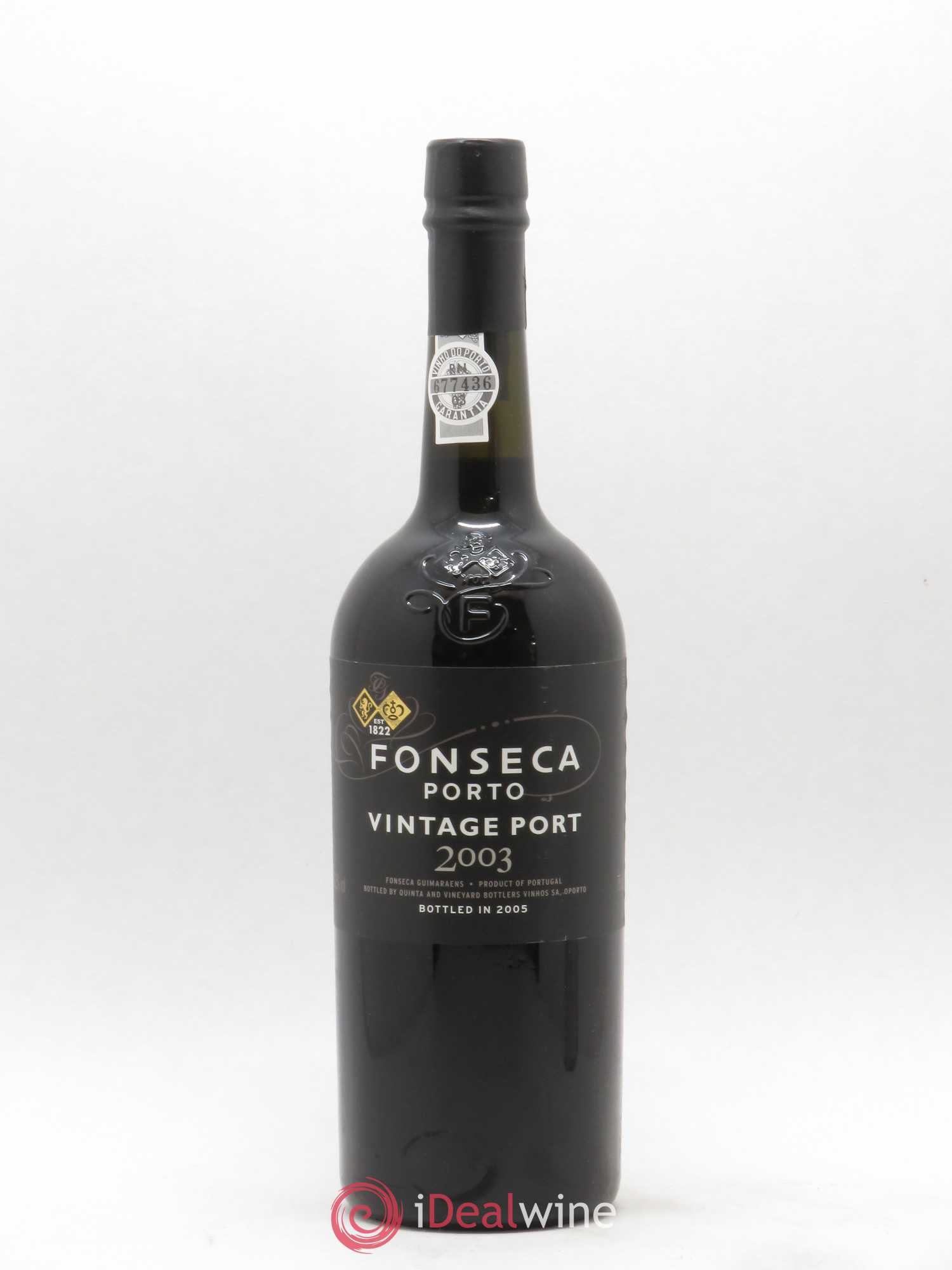 Porto Fonseca Vintage 2003 - Lot de 1 bouteille - 0