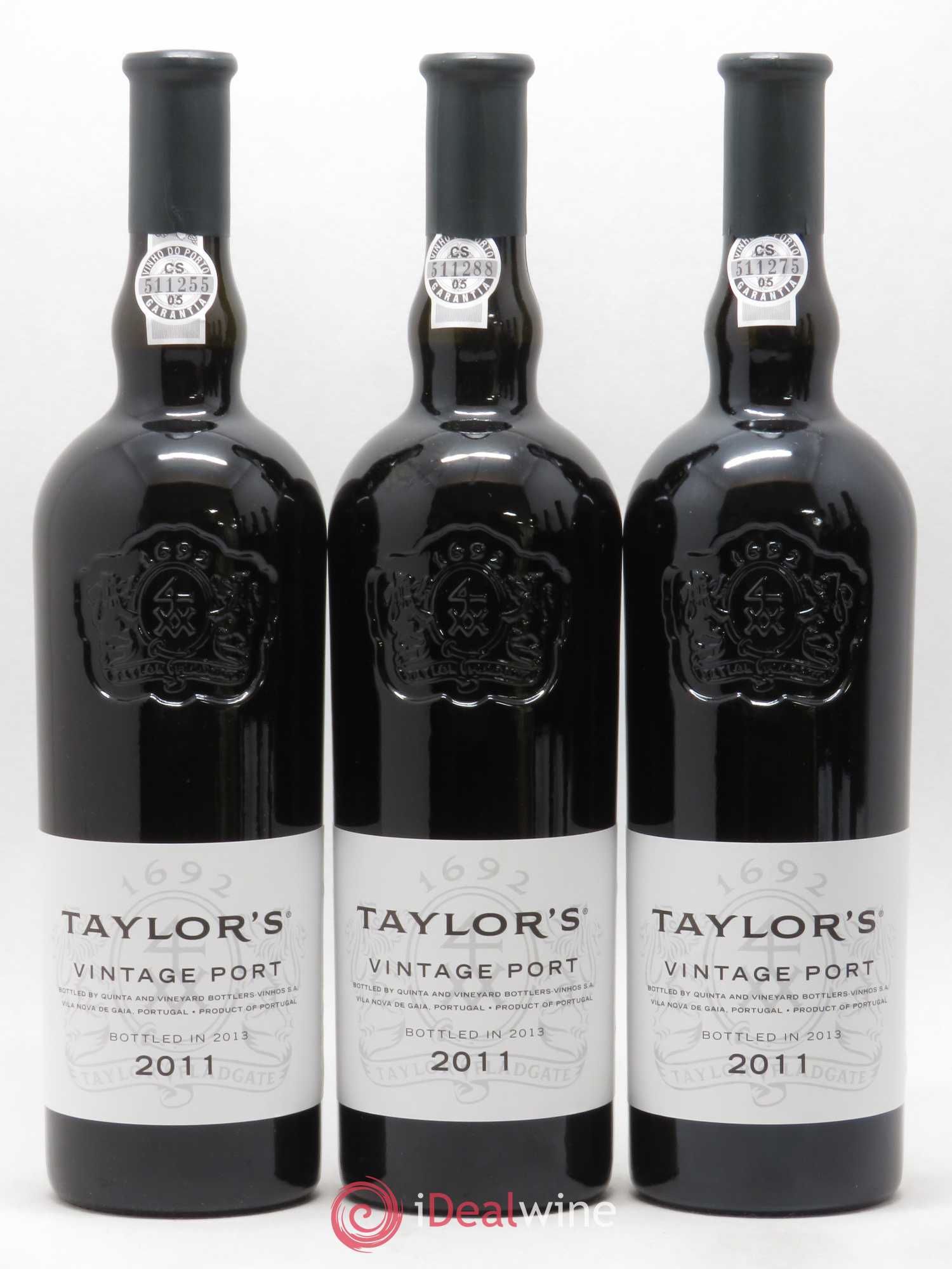 Porto Taylor's Vintage 2011 - Lot de 6 bouteilles - 1