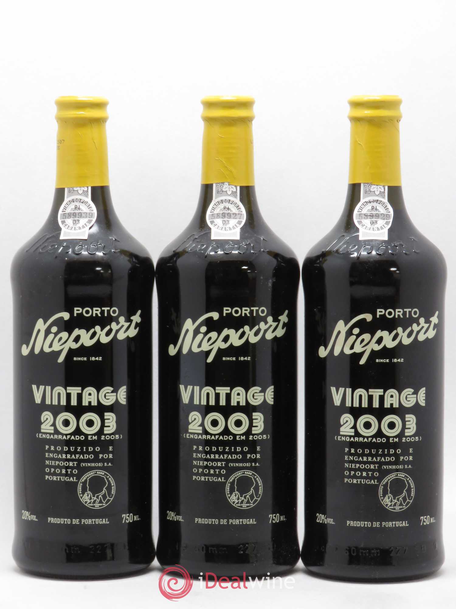 Porto Niepoort 2003 - Lot de 3 bouteilles - 0