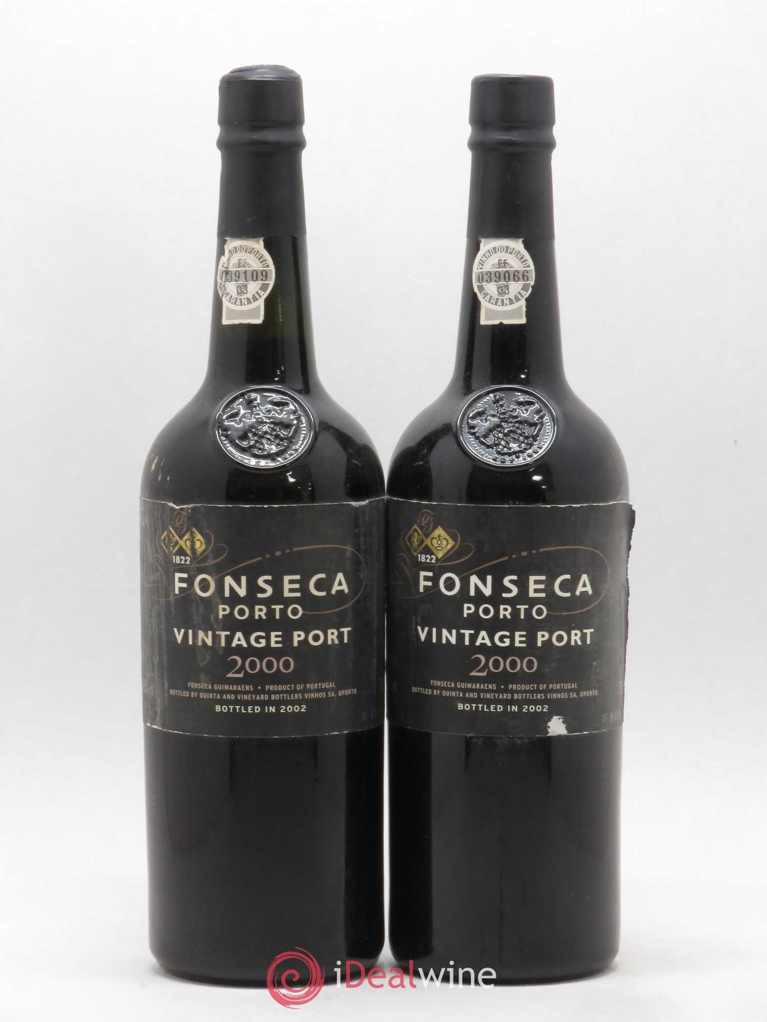 Porto Fonseca Vintage 2000 - Lot de 2 bouteilles - 0
