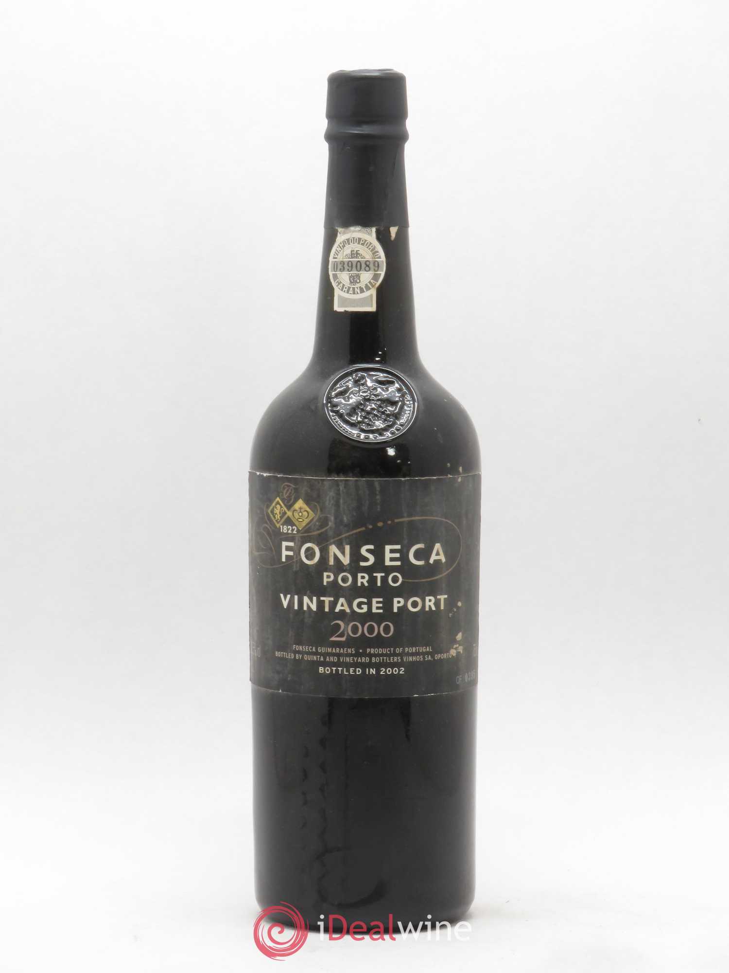 Porto Fonseca Vintage 2000 - Lot de 1 bouteille - 0