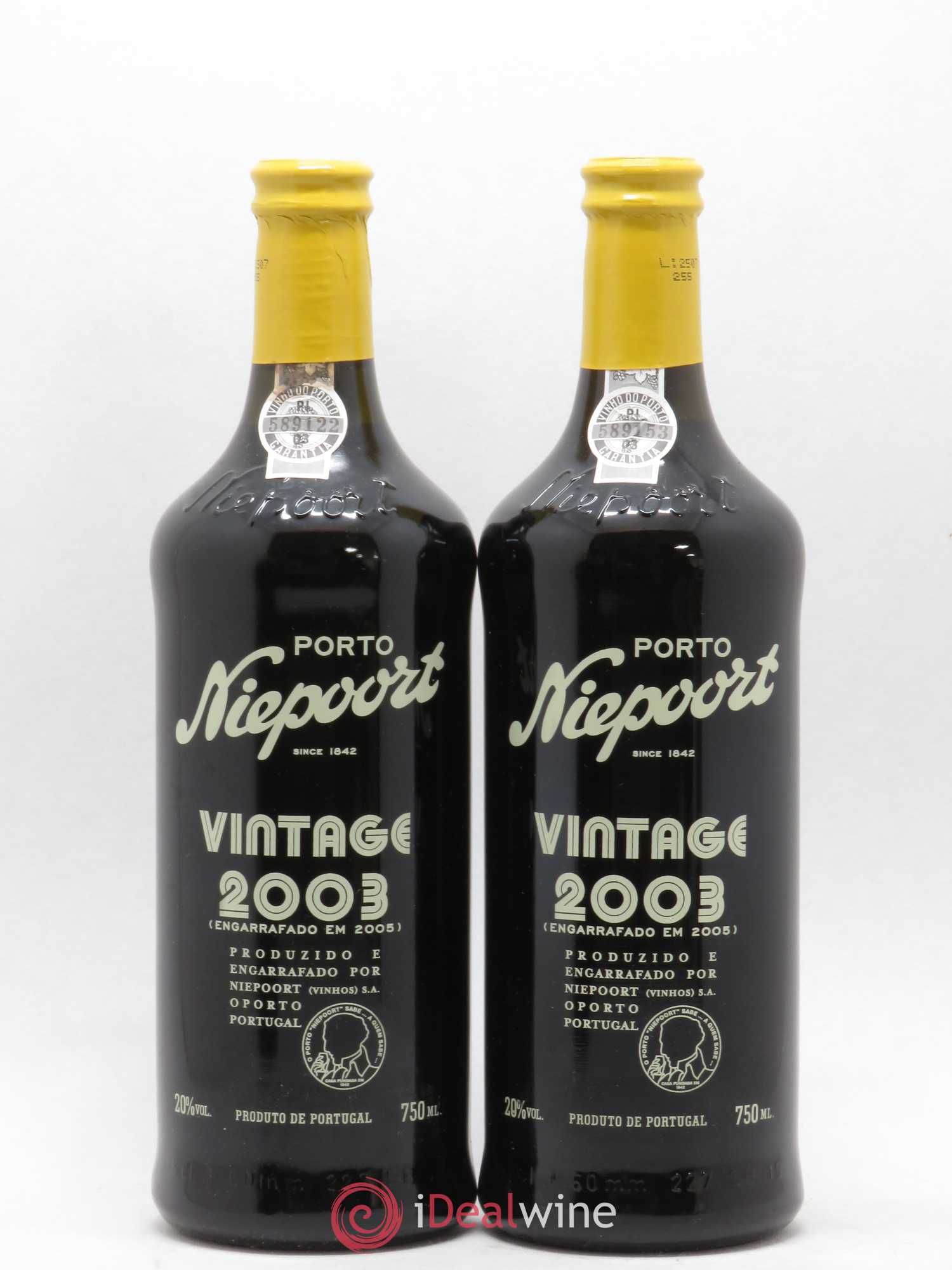 Porto Niepoort 2003 - Lot de 2 bouteilles - 0