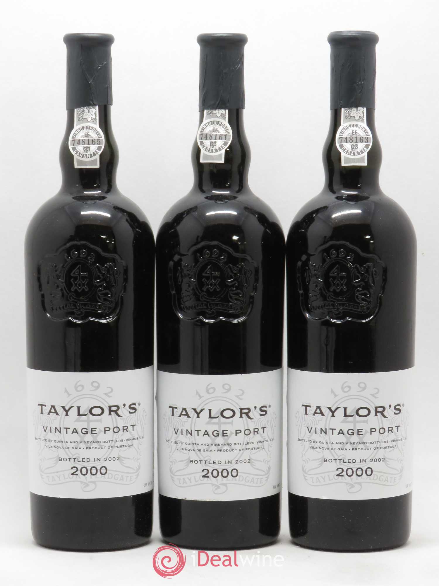 Porto Taylor's Vintage 2000 - Lot de 3 bouteilles - 0