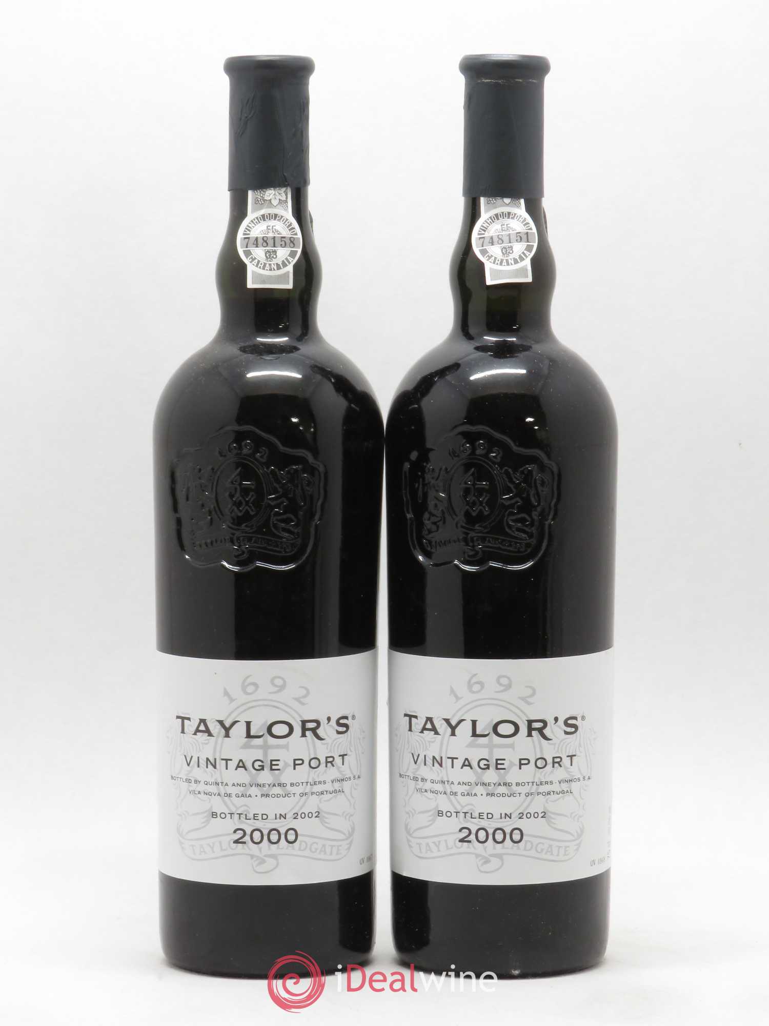 Porto Taylor's Vintage 2000 - Lot de 2 bouteilles - 0