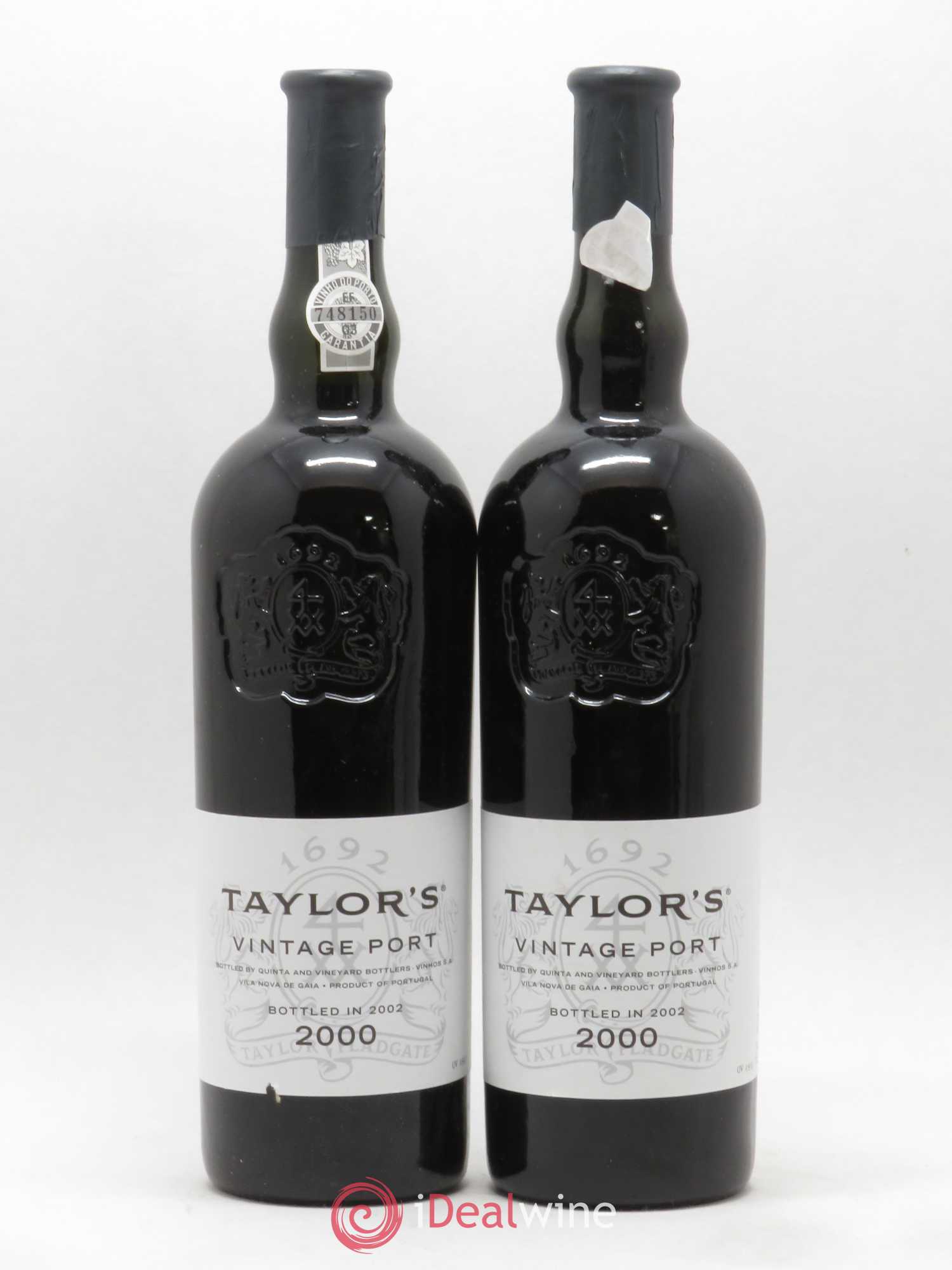 Porto Taylor's Vintage 2000 - Lot de 2 bouteilles - 0