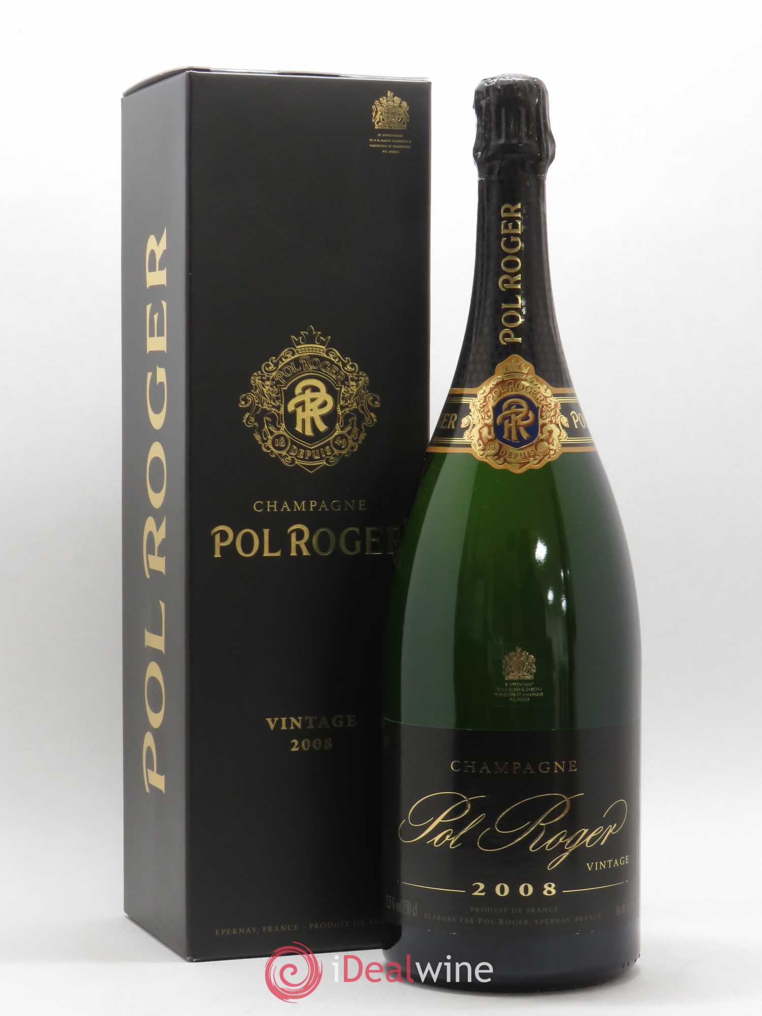 Brut Vintage Pol Roger 2008 - Posten von 1 Magnum - 3