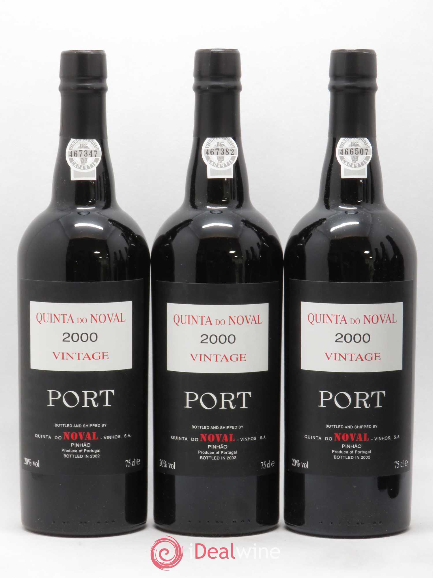 Porto Quinta Do Noval Vintage 2000 - Lot de 6 bouteilles - 1