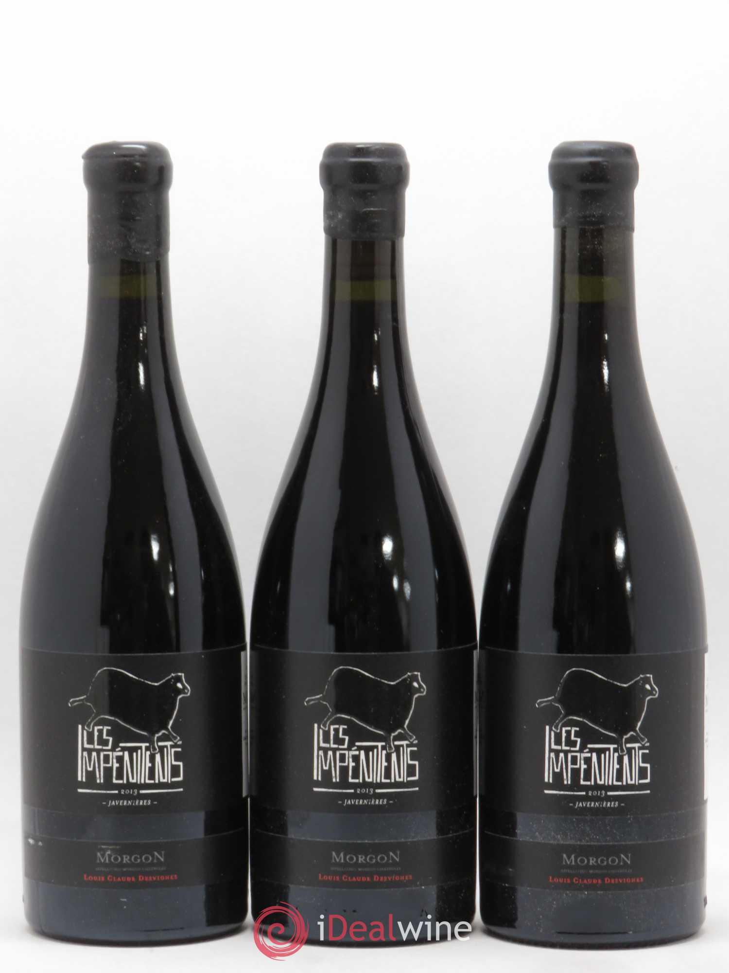 Morgon Javernières Les Impénitents Louis-Claude Desvignes 2013 - Lot de 3 bouteilles - 0