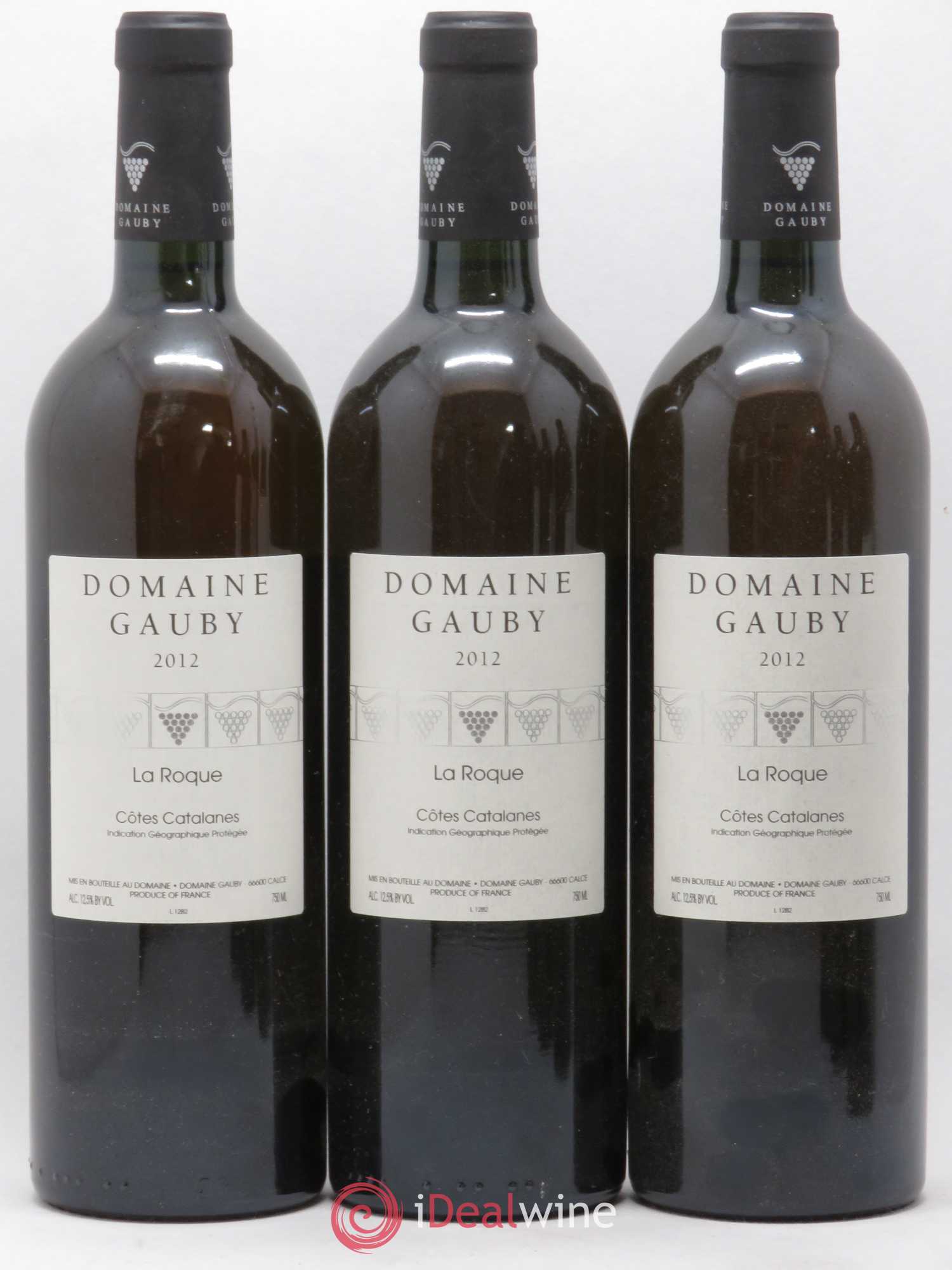 Côtes Catalanes La Roque Gauby (Domaine) 2012 - Lot de 6 bouteilles - 1