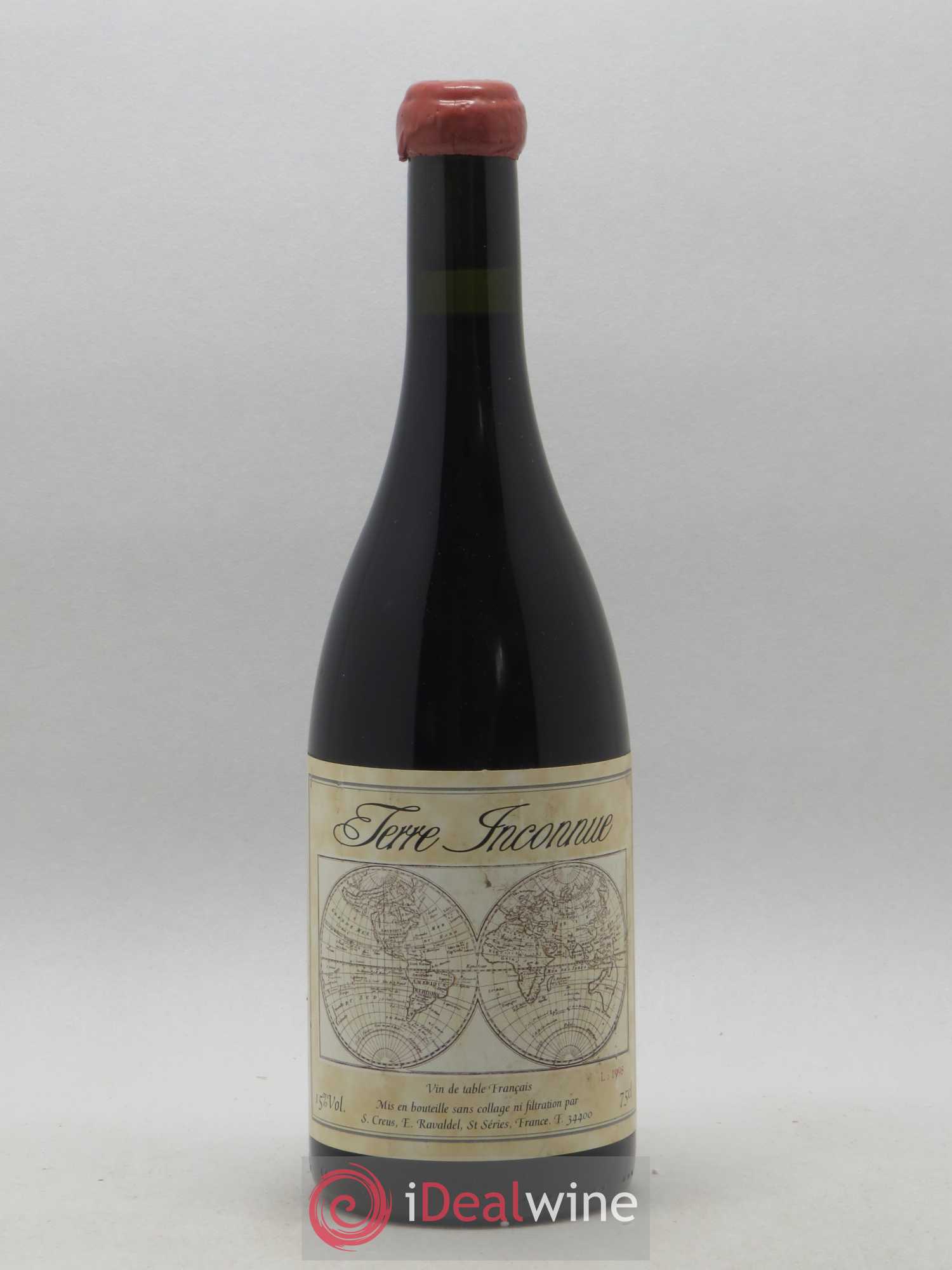 Vin de table Domaine Terre Inconnue 1998 - Posten von 1 Flasche - 0