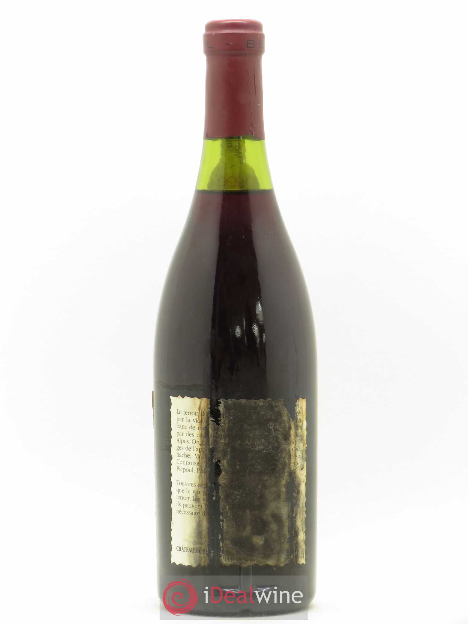 Châteauneuf-du-Pape Château de Beaucastel Famille Perrin 1990 - Lot de 1 bouteille - 1