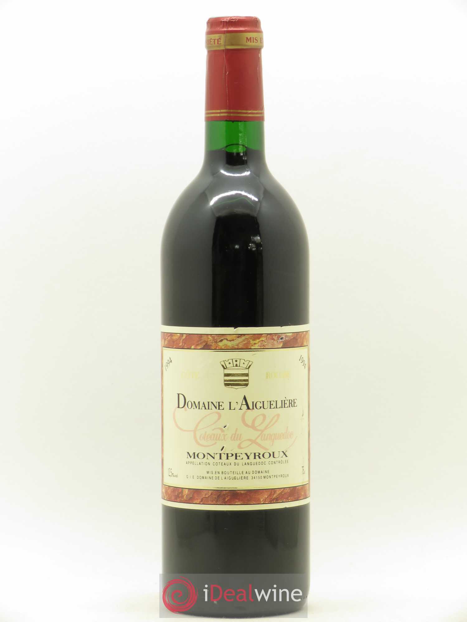 Languedoc Montpeyroux Domaine de l' Aiguelière Cote Rousse A. Commeyras 1994 - Lot de 1 bouteille - 0