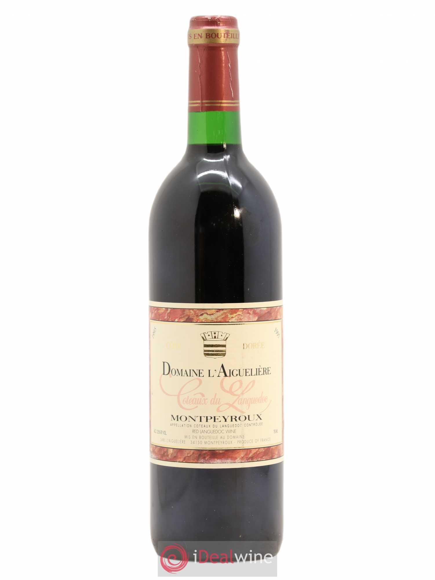 Languedoc Montpeyroux Domaine de l' Aiguelière Cote Dorée A. Commeyras (sans prix de réserve) 1995 - Lot de 1 bouteille - 0