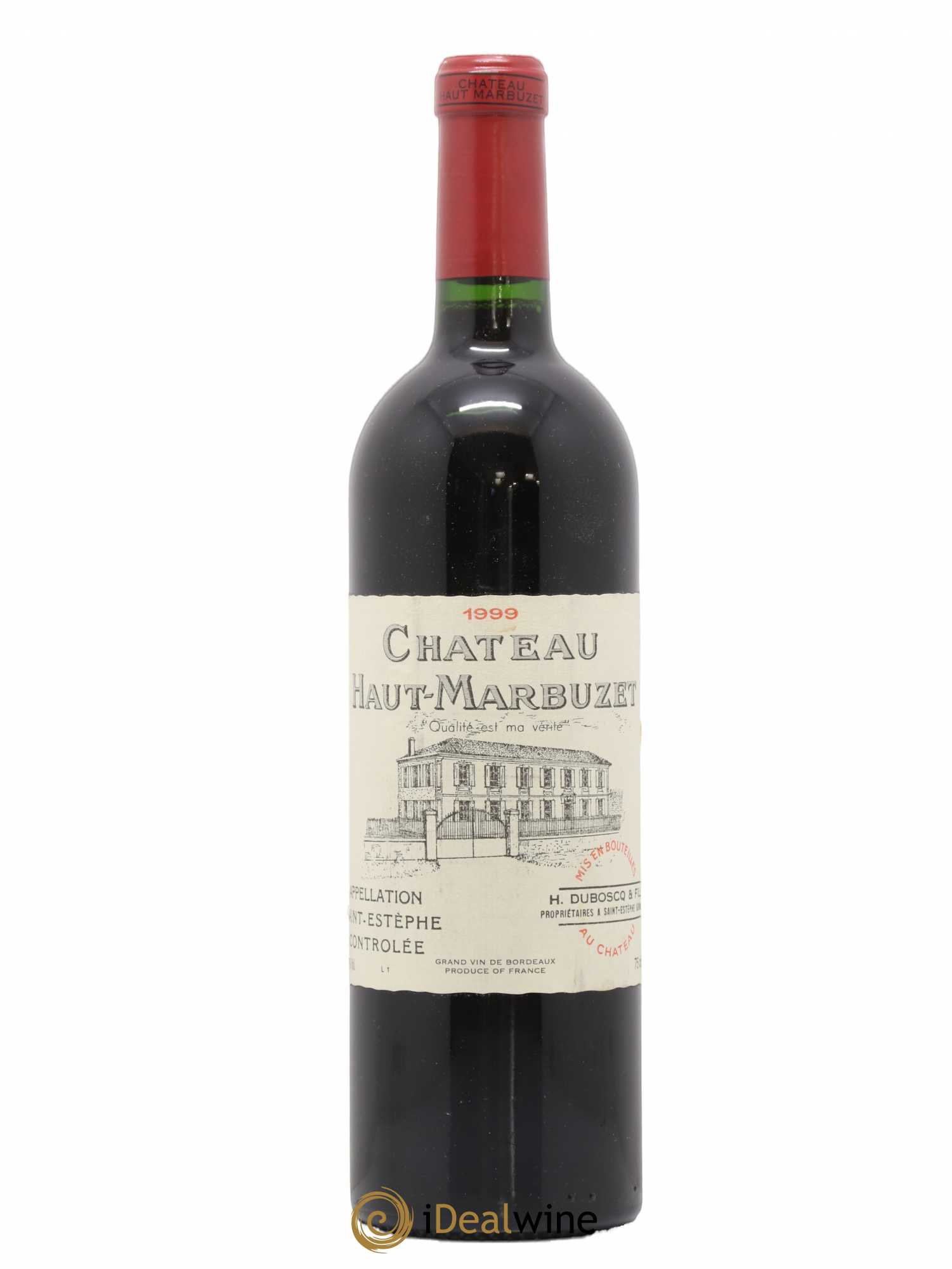 Château Haut Marbuzet 1999 - Lot de 1 bouteille - 0