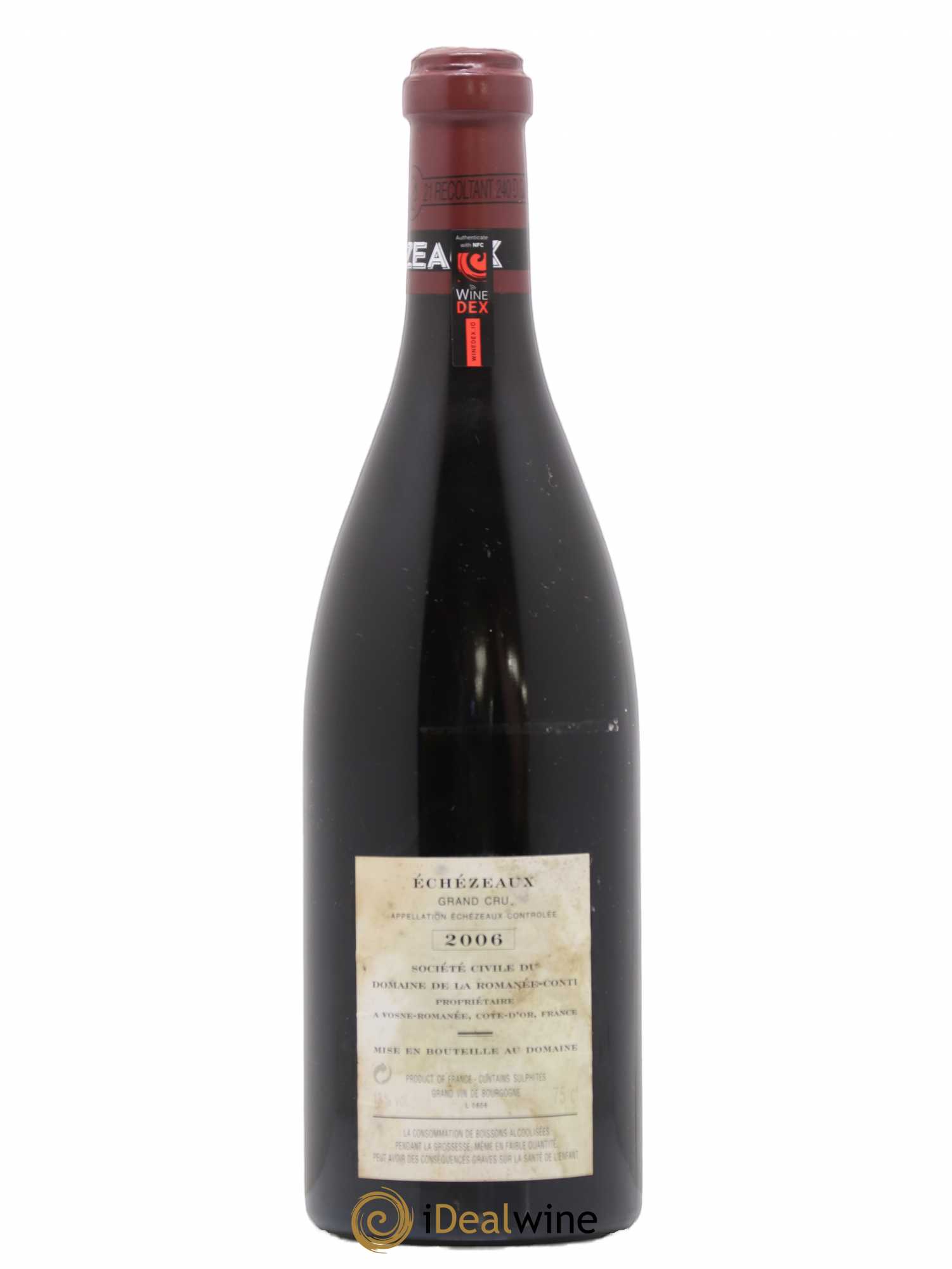 Echezeaux Grand Cru Domaine de la Romanée-Conti 2006 - Lot de 1 bouteille - 1
