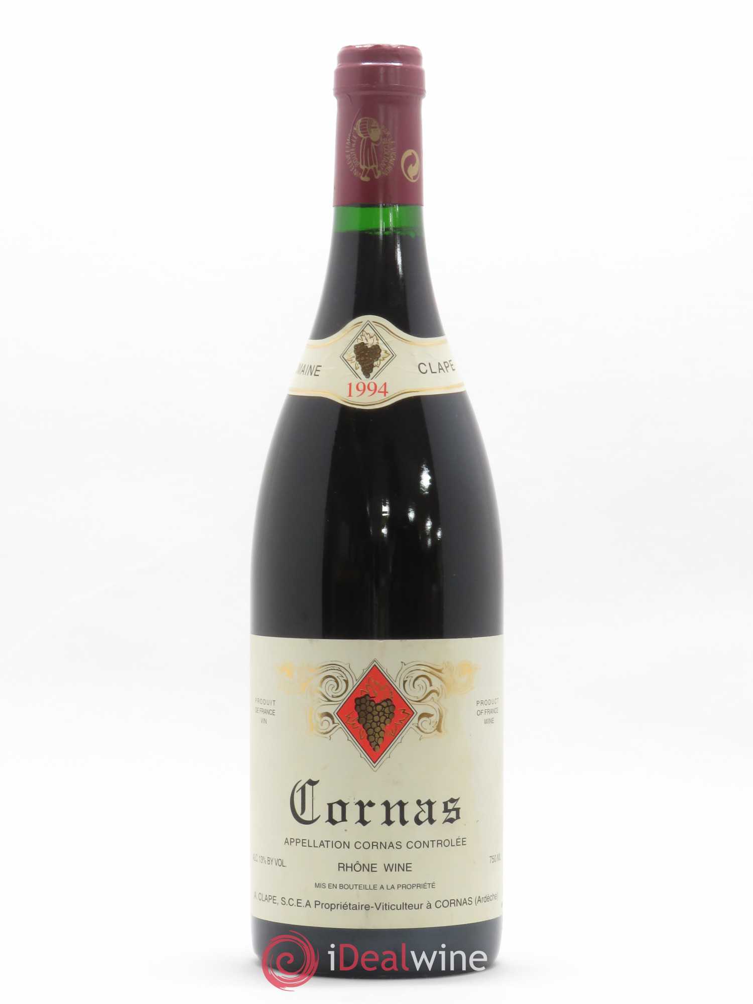 Cornas Auguste Clape 1994 - Lot de 1 bouteille - 0