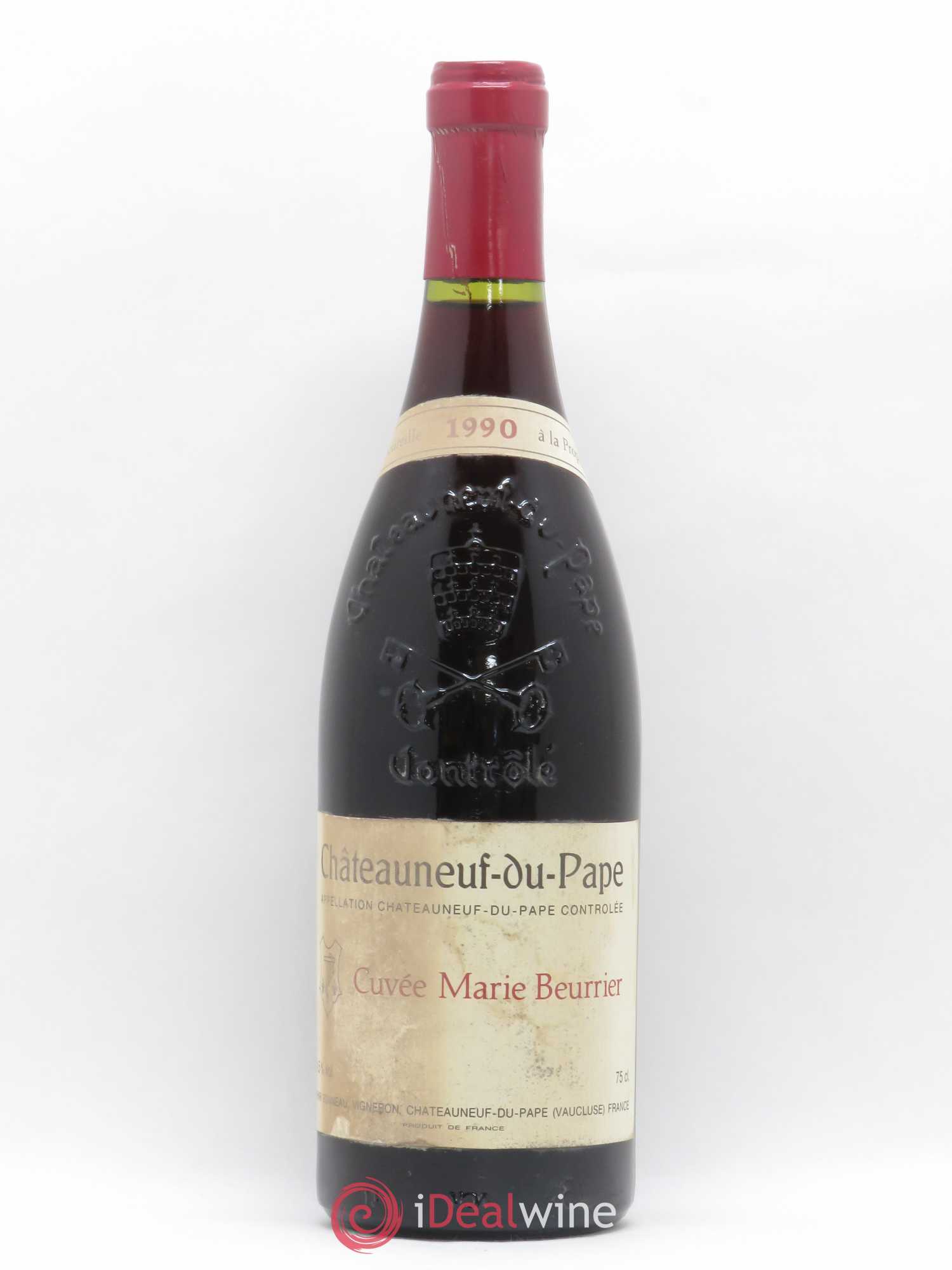 Châteauneuf-du-Pape Marie Beurrier Henri Bonneau & Fils 1990 - Lot de 1 bouteille - 0