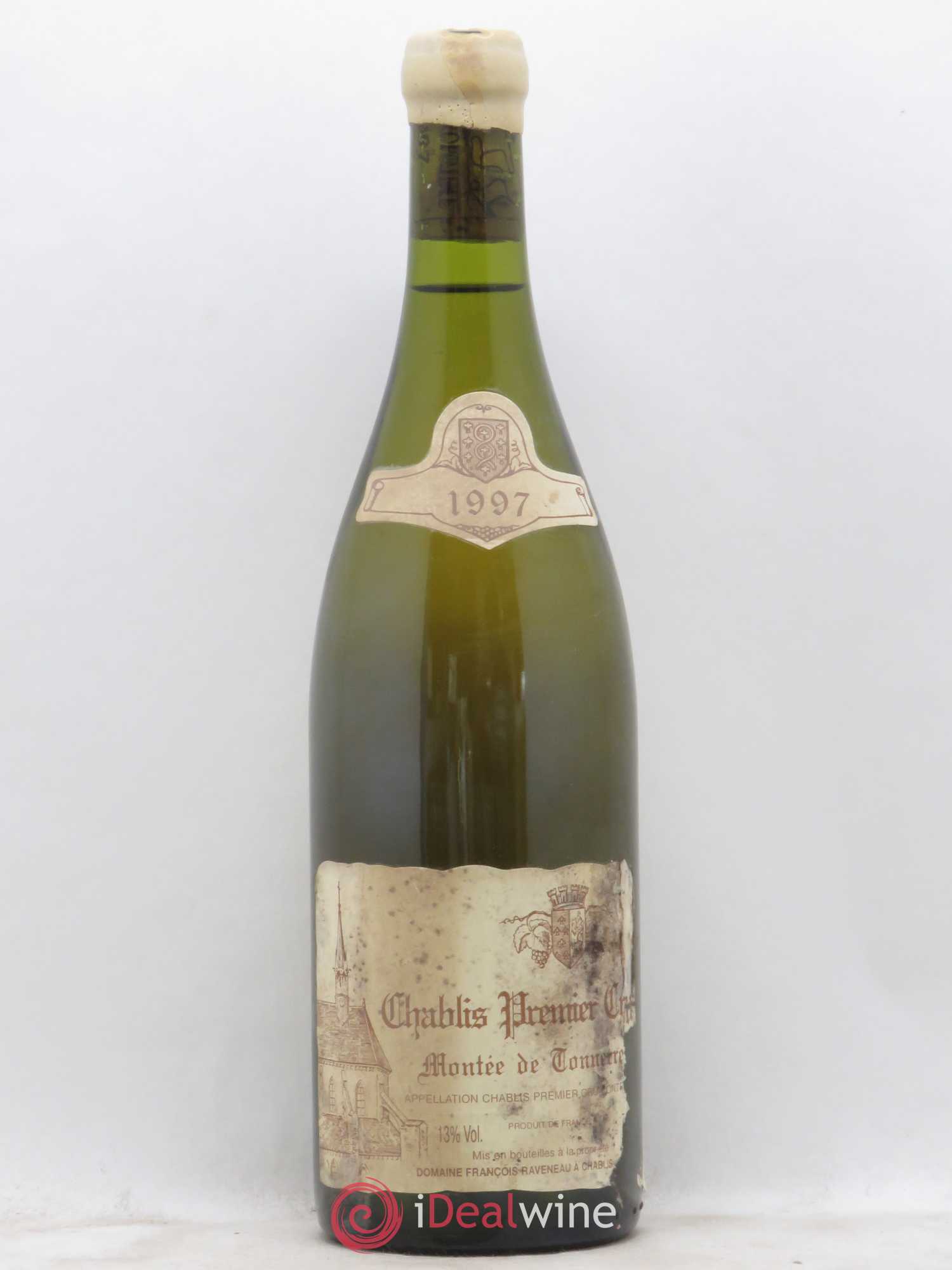 Chablis 1er Cru Montée de Tonnerre Raveneau (Domaine) 1997 - Lot de 1 bouteille - 0