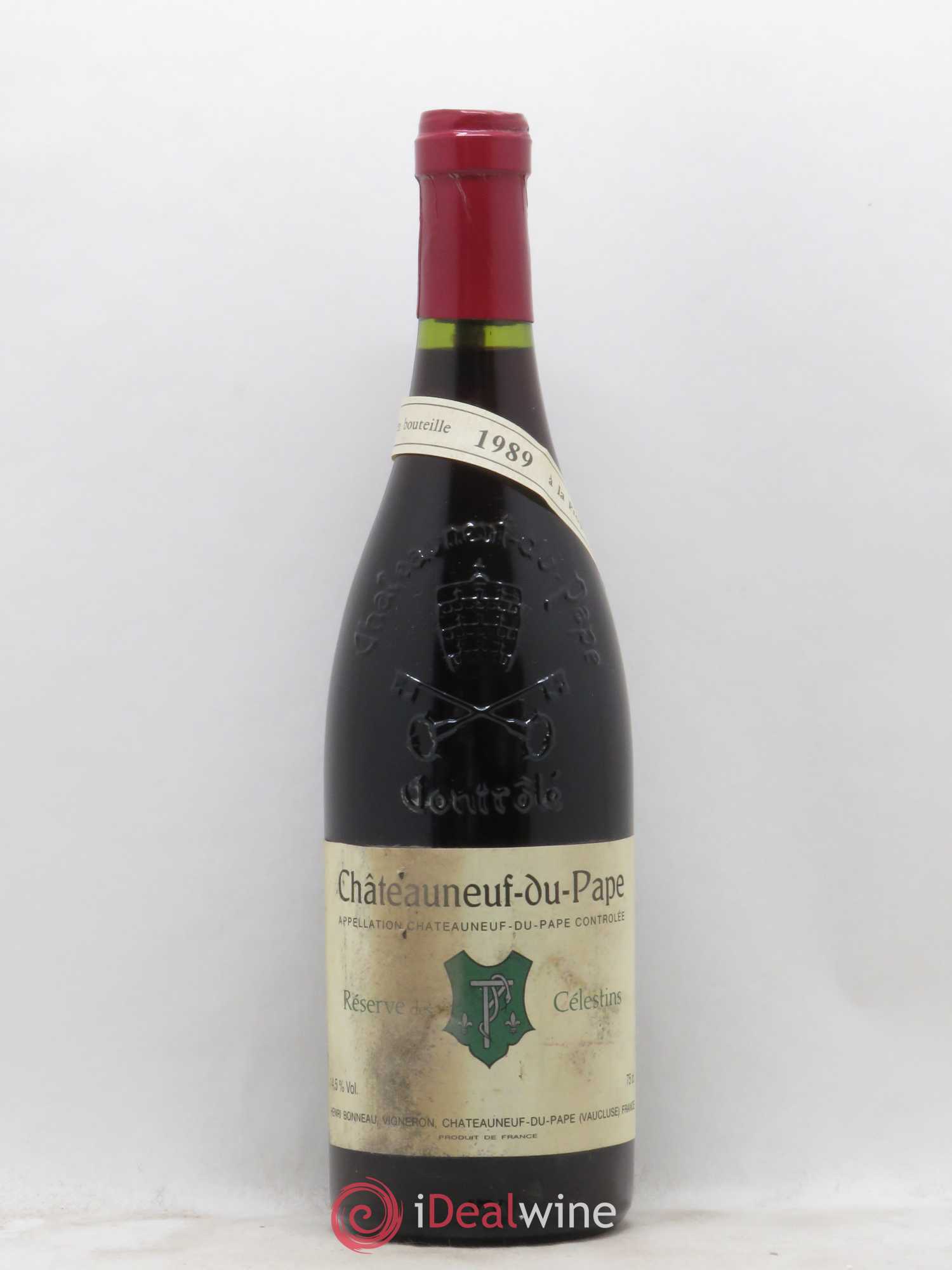 Châteauneuf-du-Pape Réserve des Célestins Henri Bonneau & Fils 1989 - Lot de 1 bouteille - 0