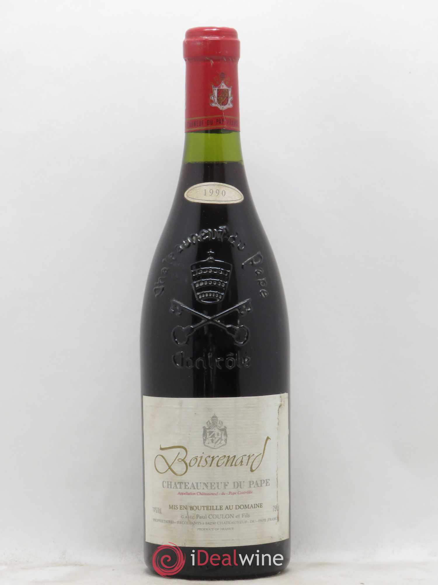 Châteauneuf-du-Pape Cuvée Boisrenard Beaurenard (Domaine de) 1990 - Lot de 1 bouteille - 0