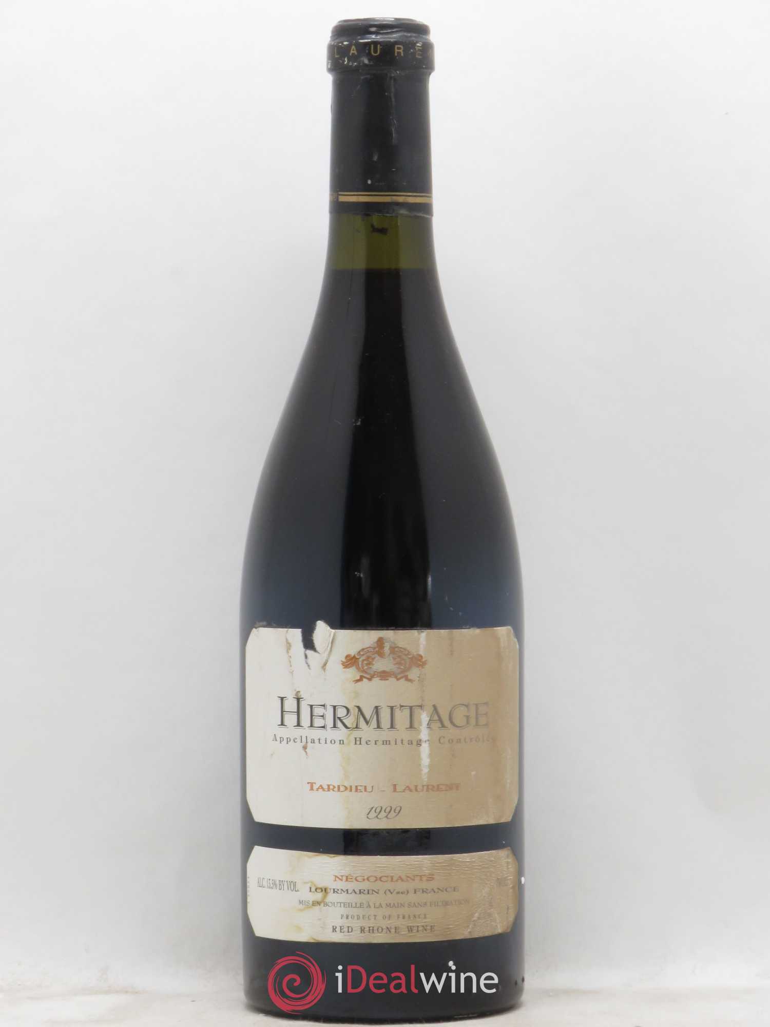 Hermitage Maison Tardieu-Laurent 1999 - Lot de 1 bouteille - 0