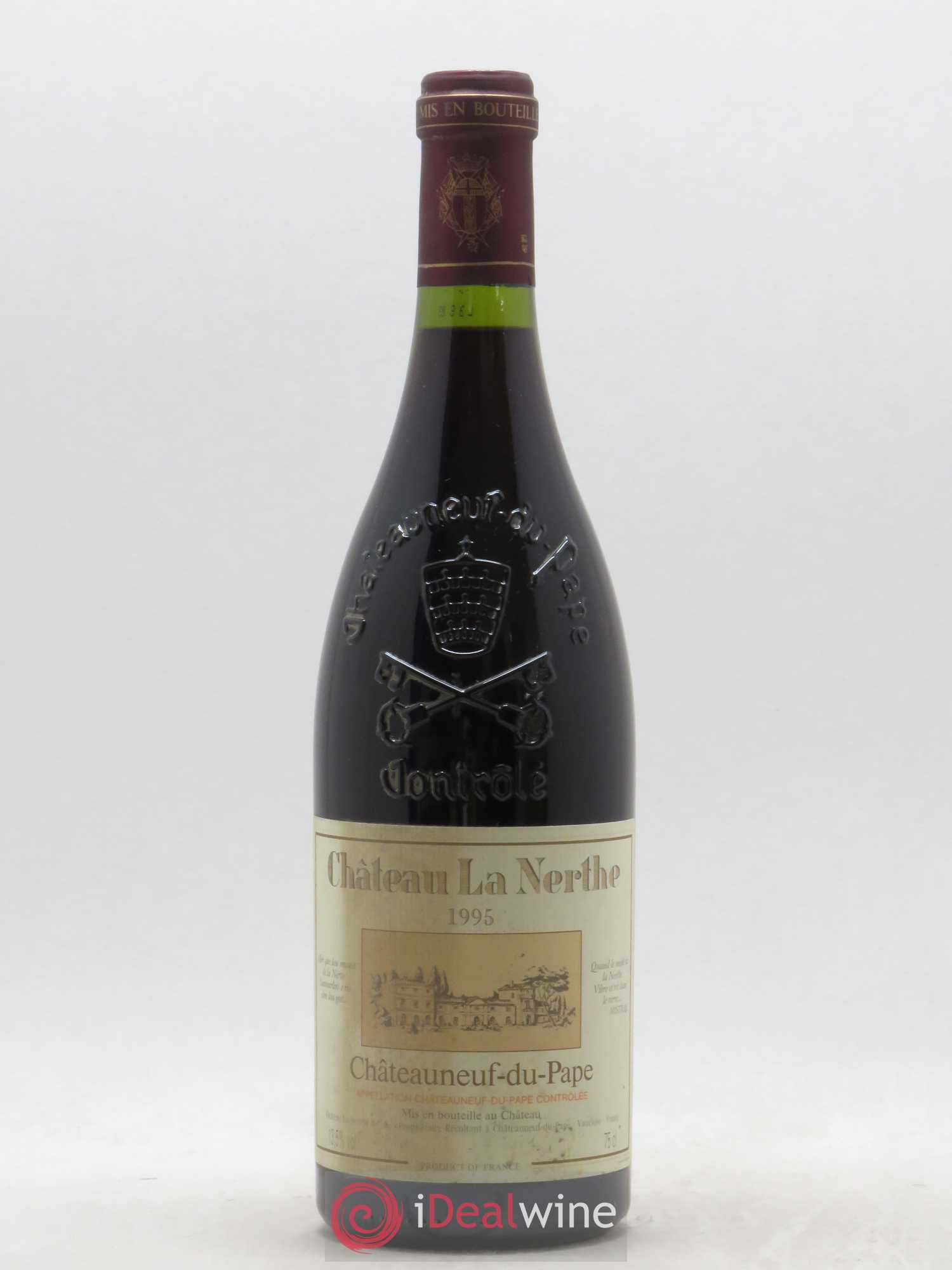 Châteauneuf-du-Pape Château la Nerthe Famille Richard 1995 - Lot de 1 bouteille - 0