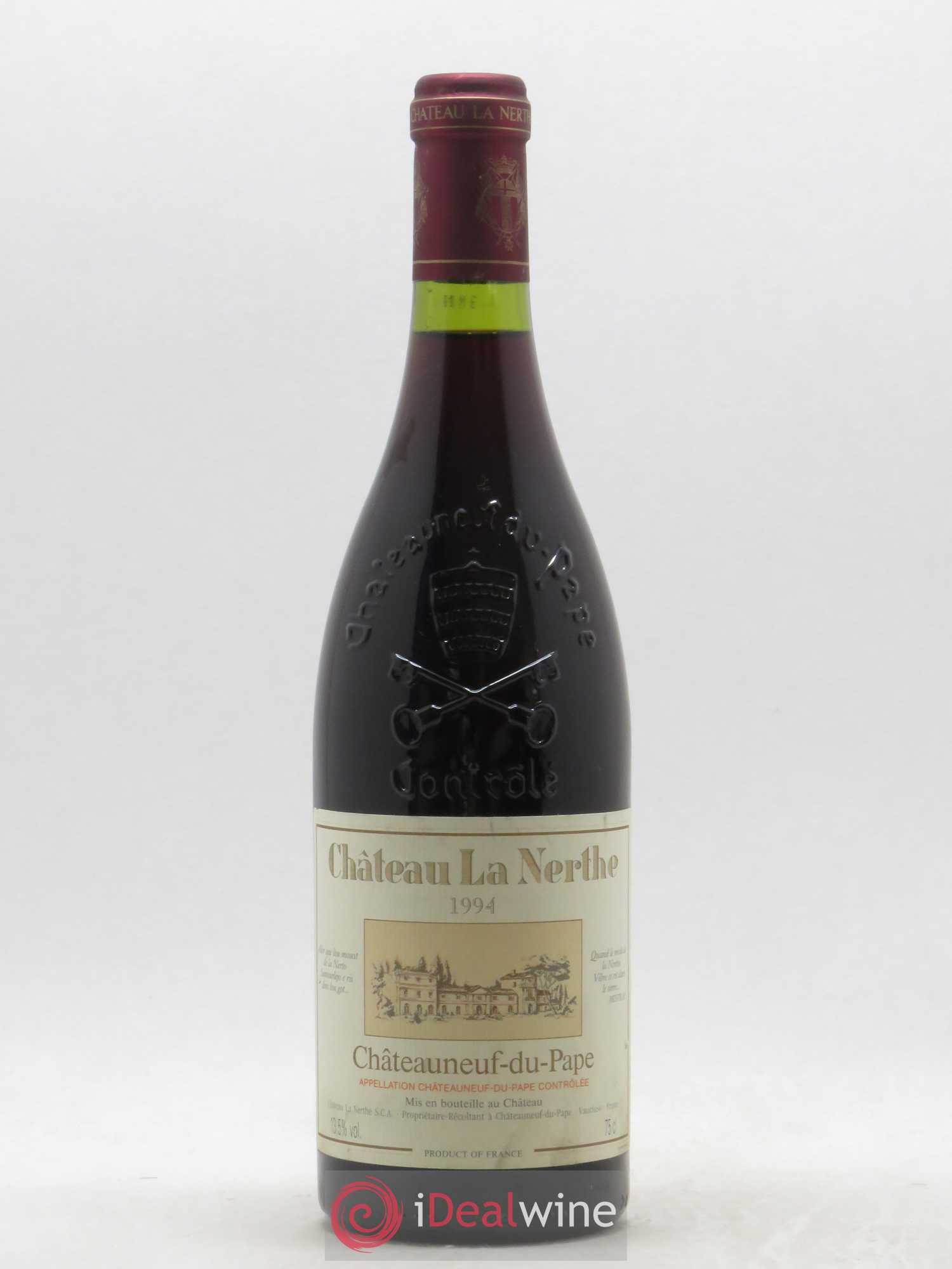 Châteauneuf-du-Pape Château la Nerthe Famille Richard 1994 - Lot de 1 bouteille - 0