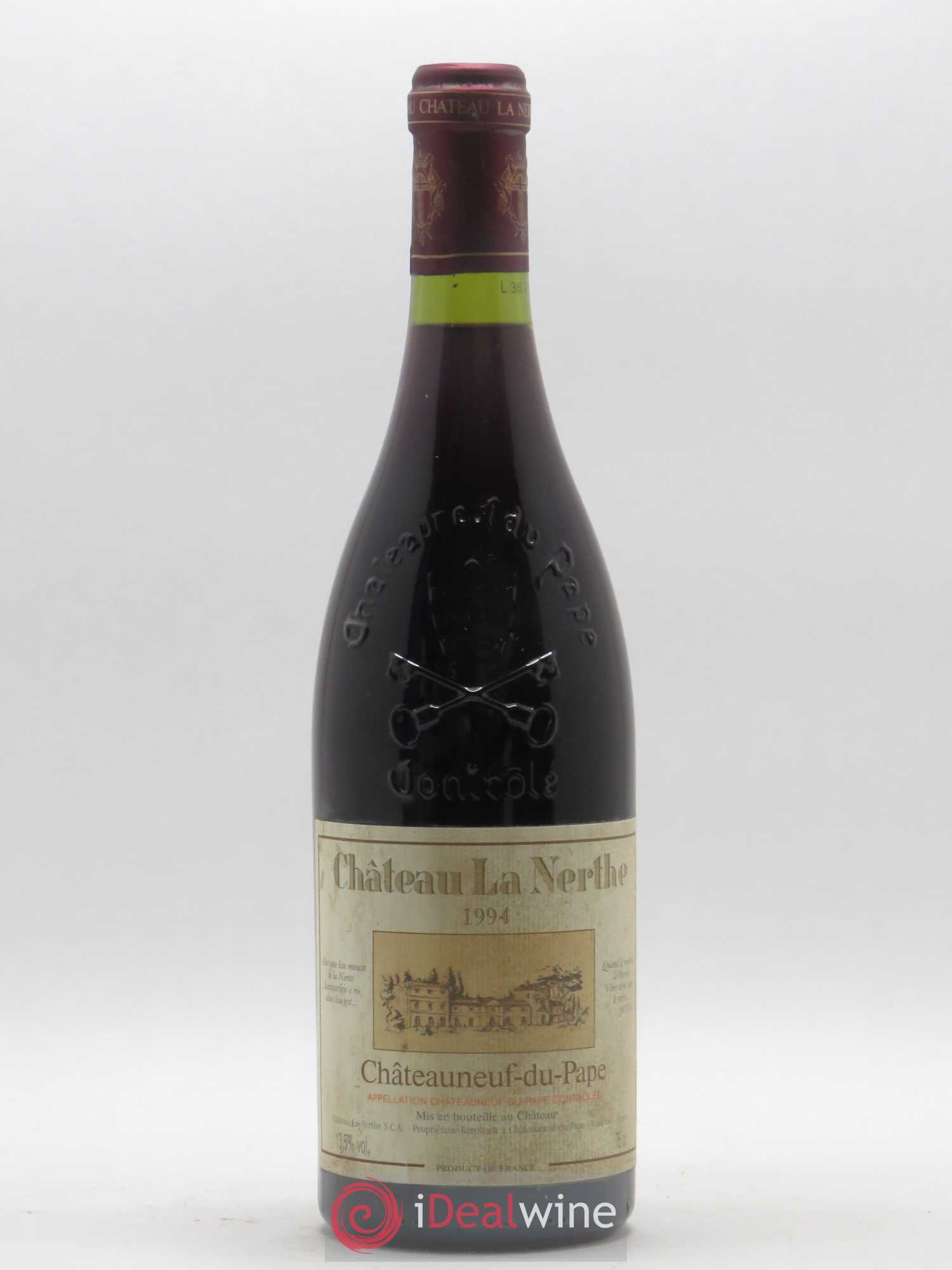 Châteauneuf-du-Pape Château la Nerthe Famille Richard 1994 - Lot de 1 bouteille - 0