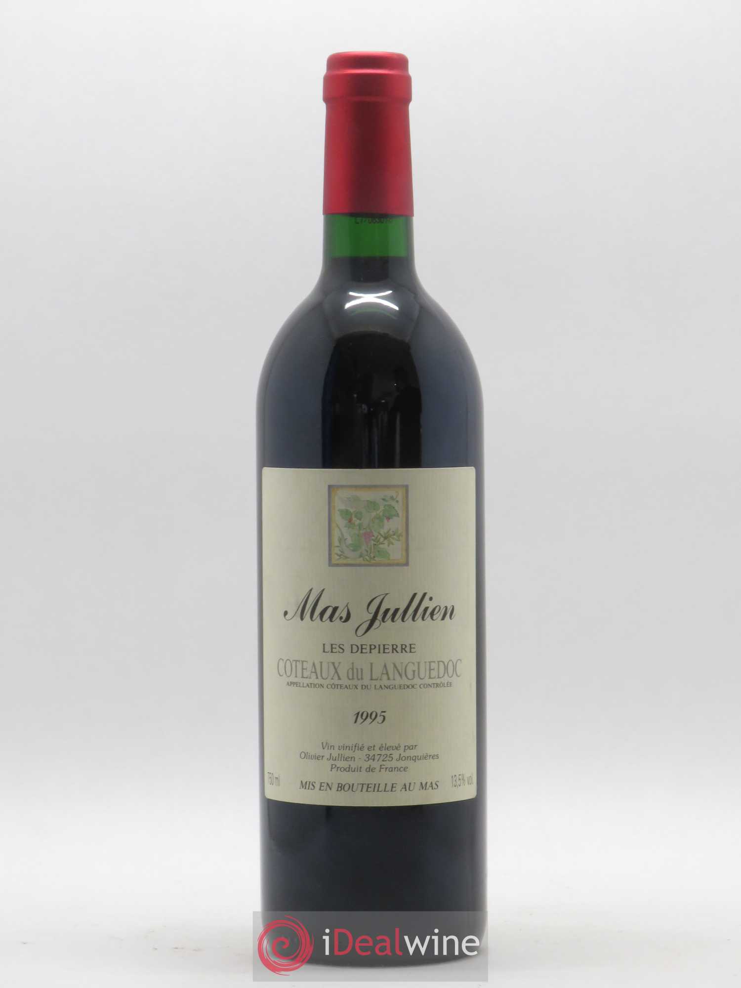 Terrasses du Larzac Mas Jullien Olivier Jullien Les Depierre 1995 - Lot de 1 bouteille - 0